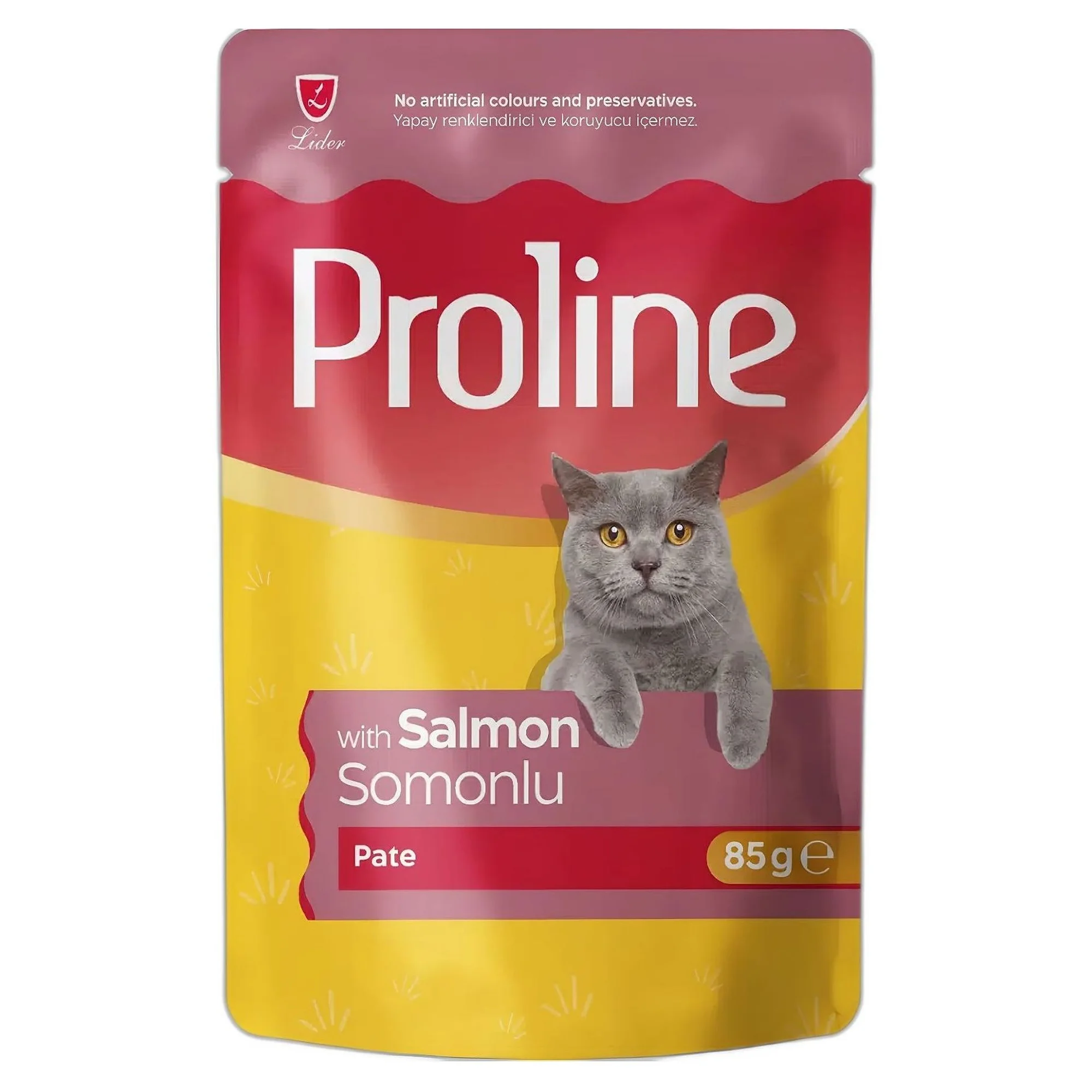 Proline Pouch Pate Somonlu Yetişkin Kedi Maması 85 G