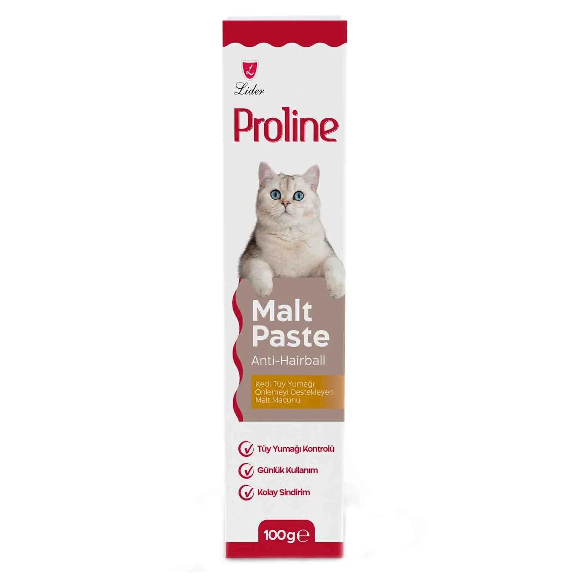 Proline Tüy Yumağı Önleyici Malt Kedi Macunu 100 G