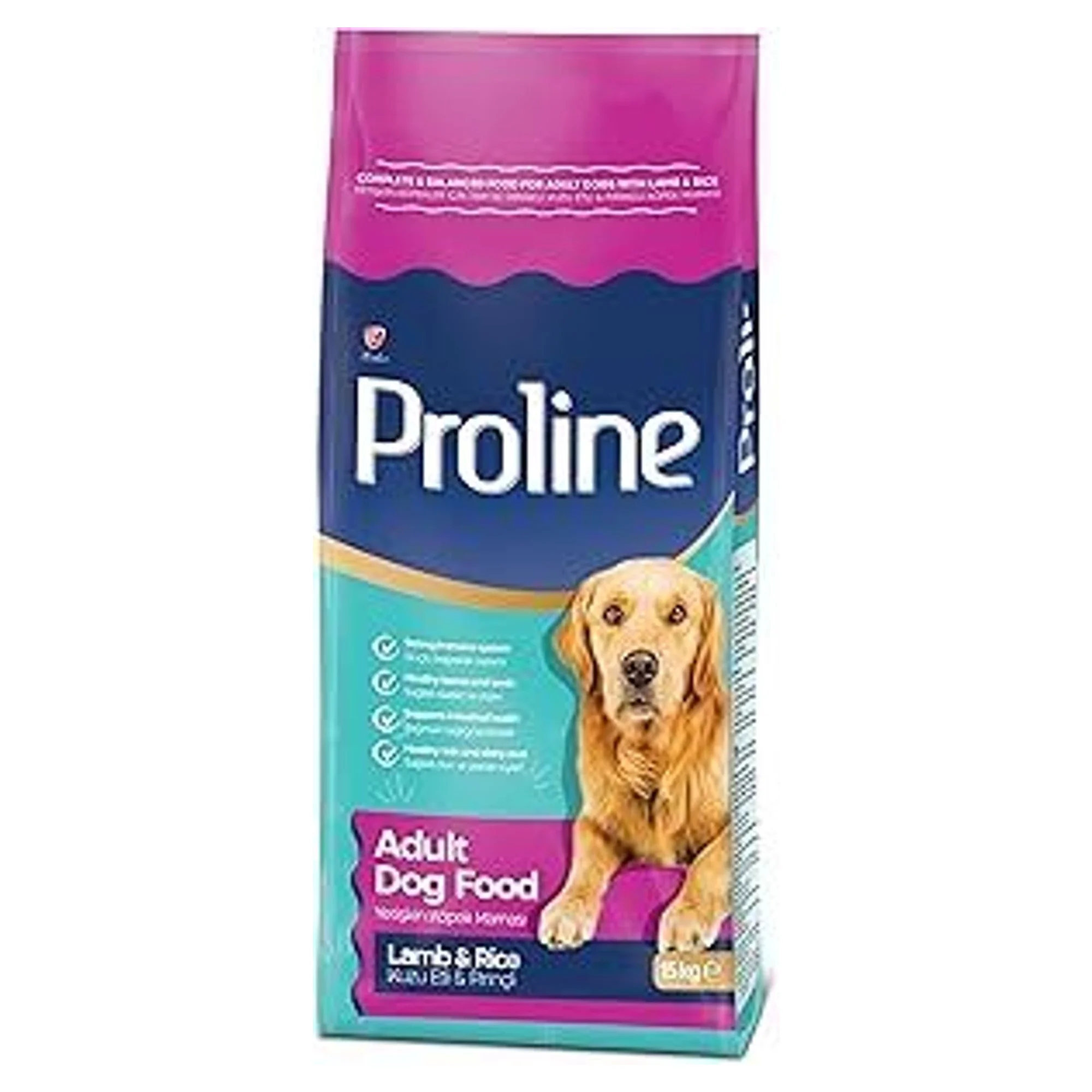 Proline Kuzu Etli Yetişkin Köpek Maması 15 KG