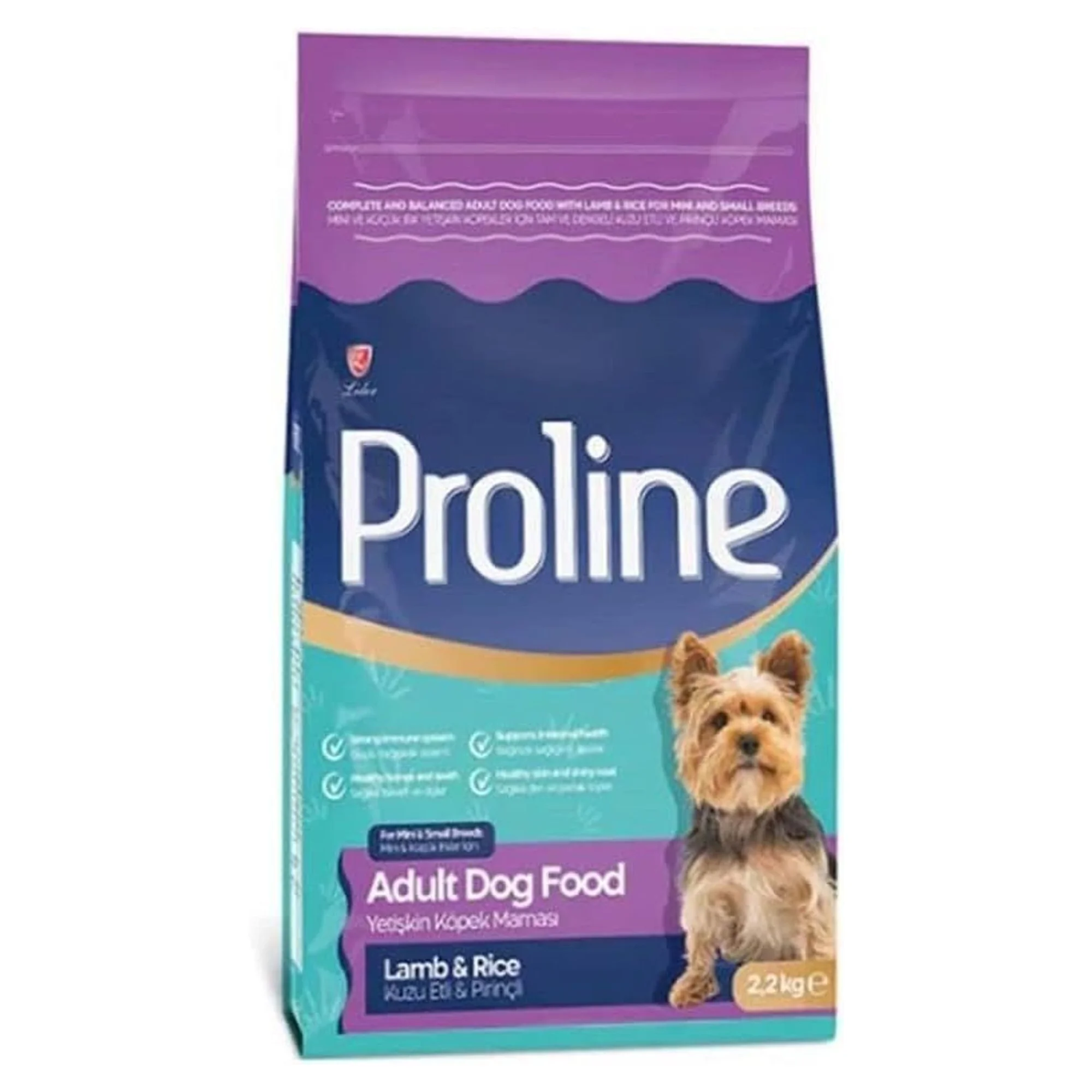 Proline Kuzu Etli Mini ve Küçük Irk Yetişkin Köpek Maması 2.2 KG