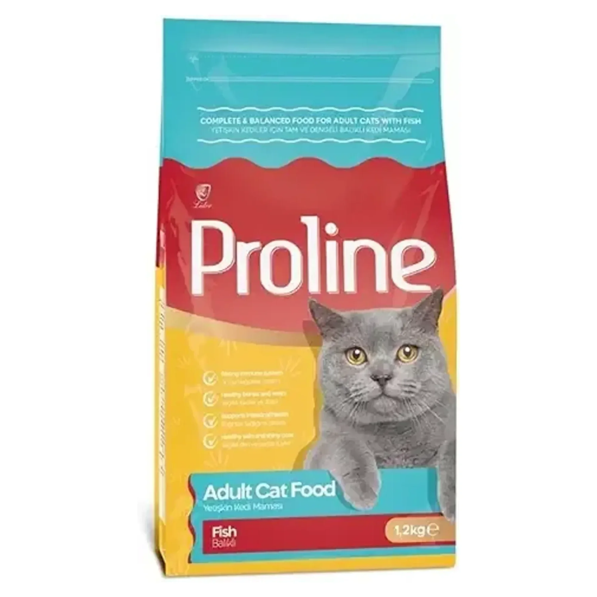Proline Balıklı Yetişkin Kedi Maması 1.2 KG