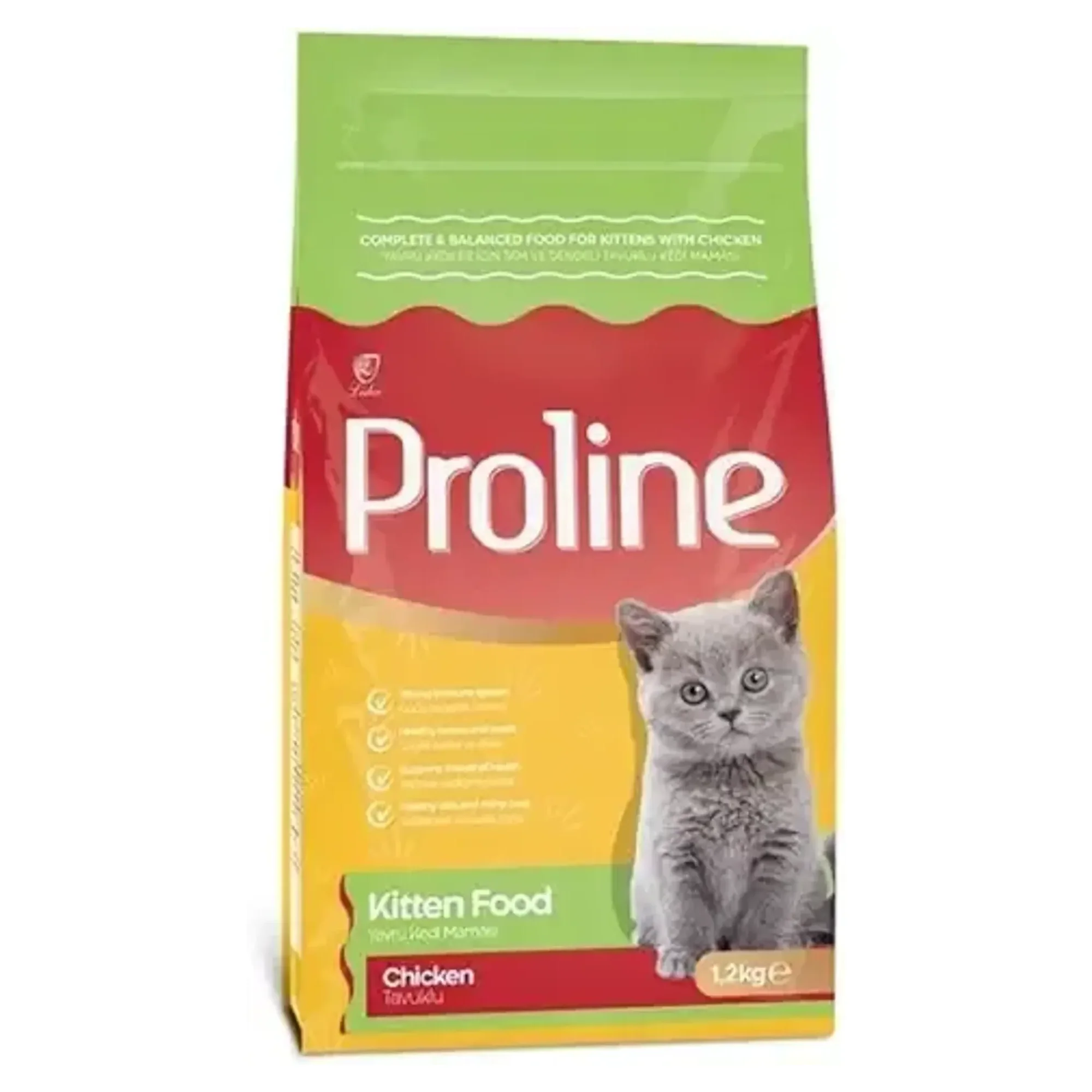 Proline Proline Tavuklu Yavru Kedi Maması 1.2 KG