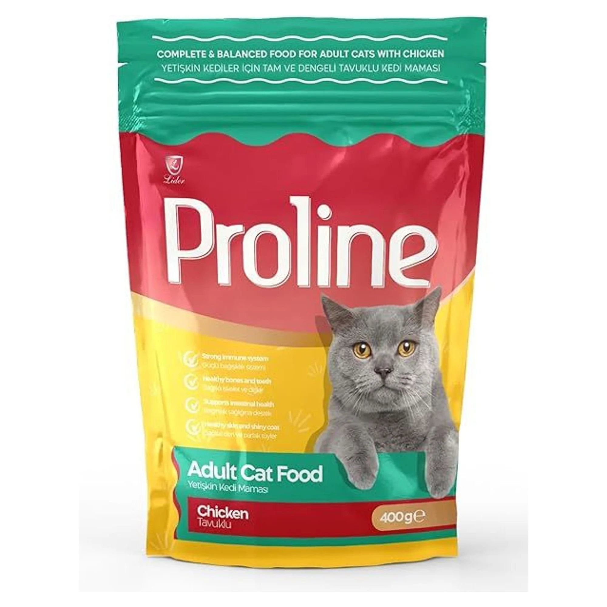 Proline Tavuklu Yetişkin Kedi Maması 400 G
