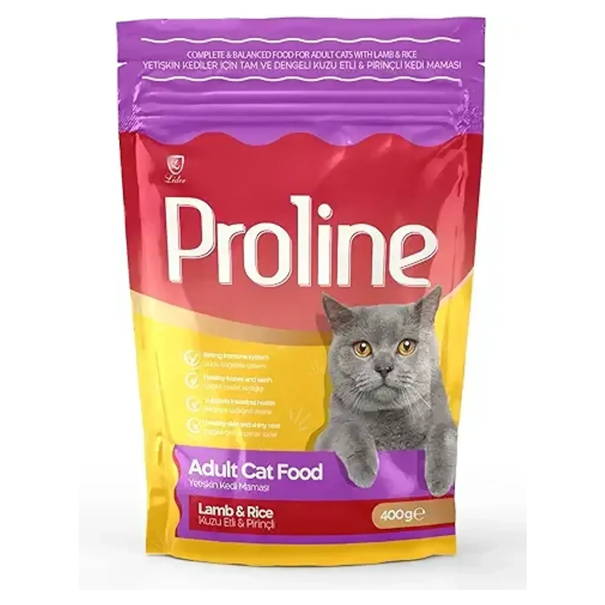 Proline Proline Kuzu Etli Yetişkin Kedi Maması 400 G