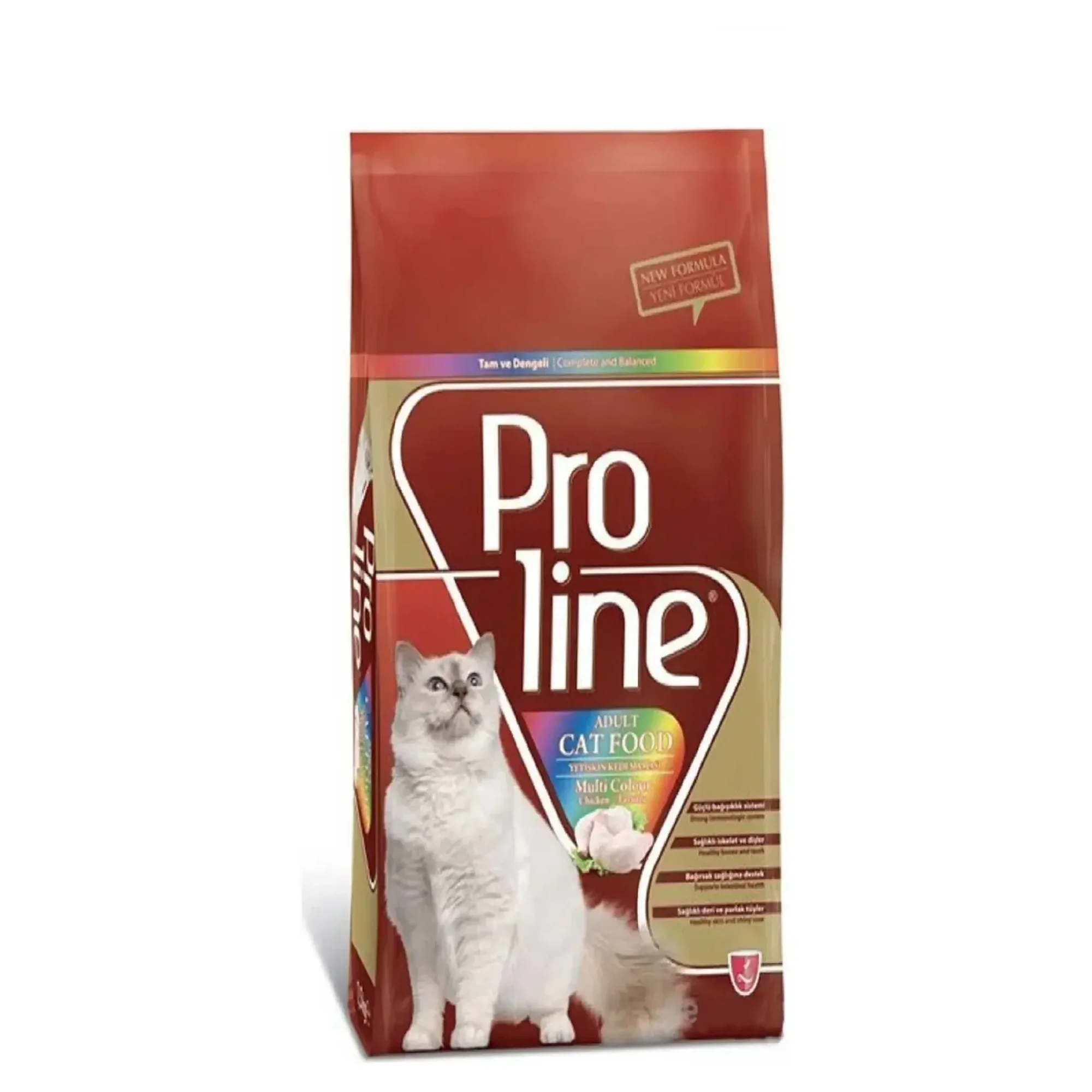 Proline Renkli Yetişkin Kedi Maması 1.5 Kg