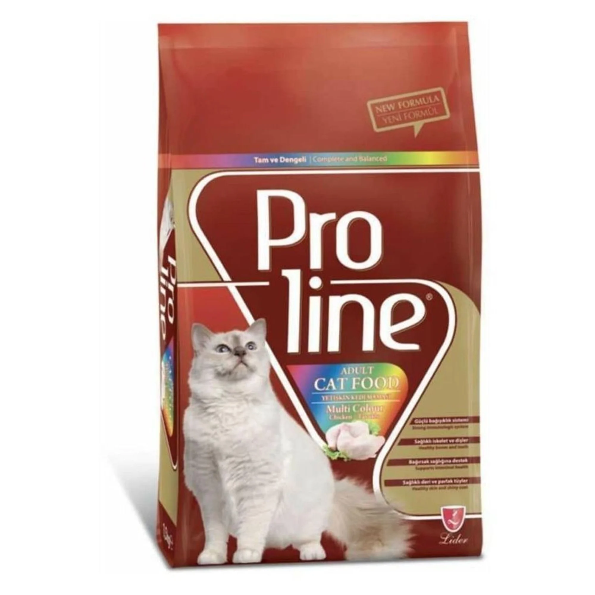 Proline Renkli Kedi Maması 0.5 Kg