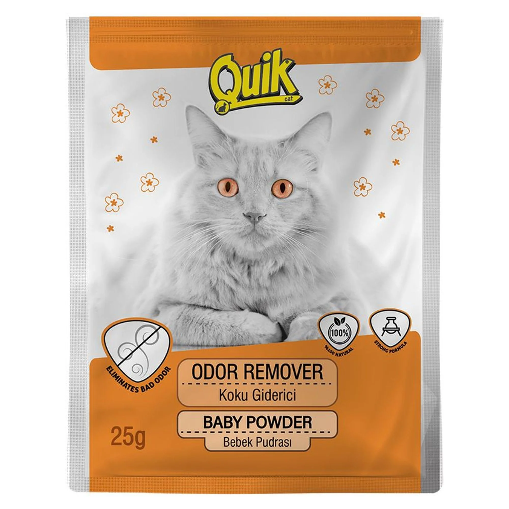 Quik Quik Koku Giderici Pudralı 15x25 G