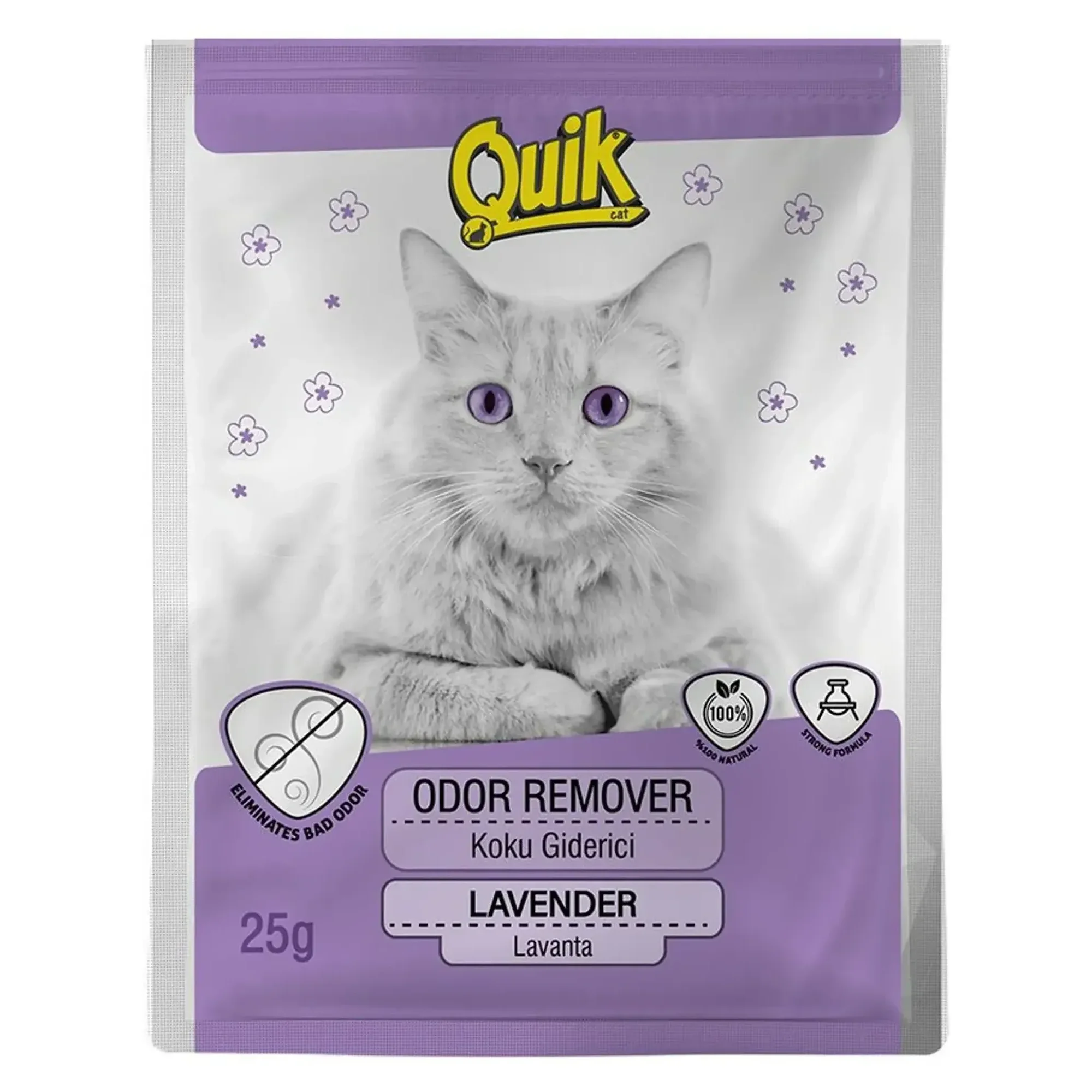 Quik Lavantalı Koku Giderici 15x25 G