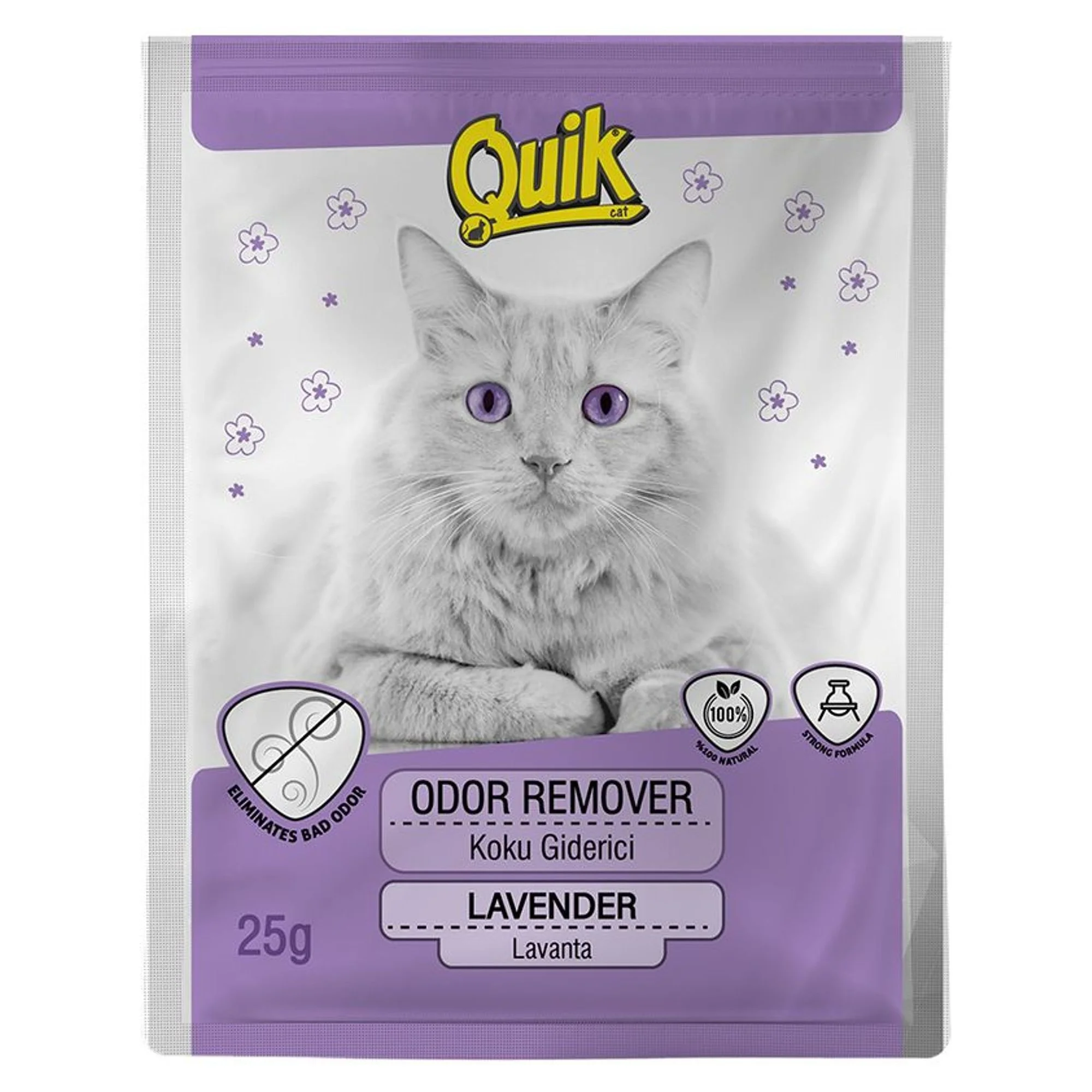 Quik Quik Lavantalı Koku Giderici 15x25 G