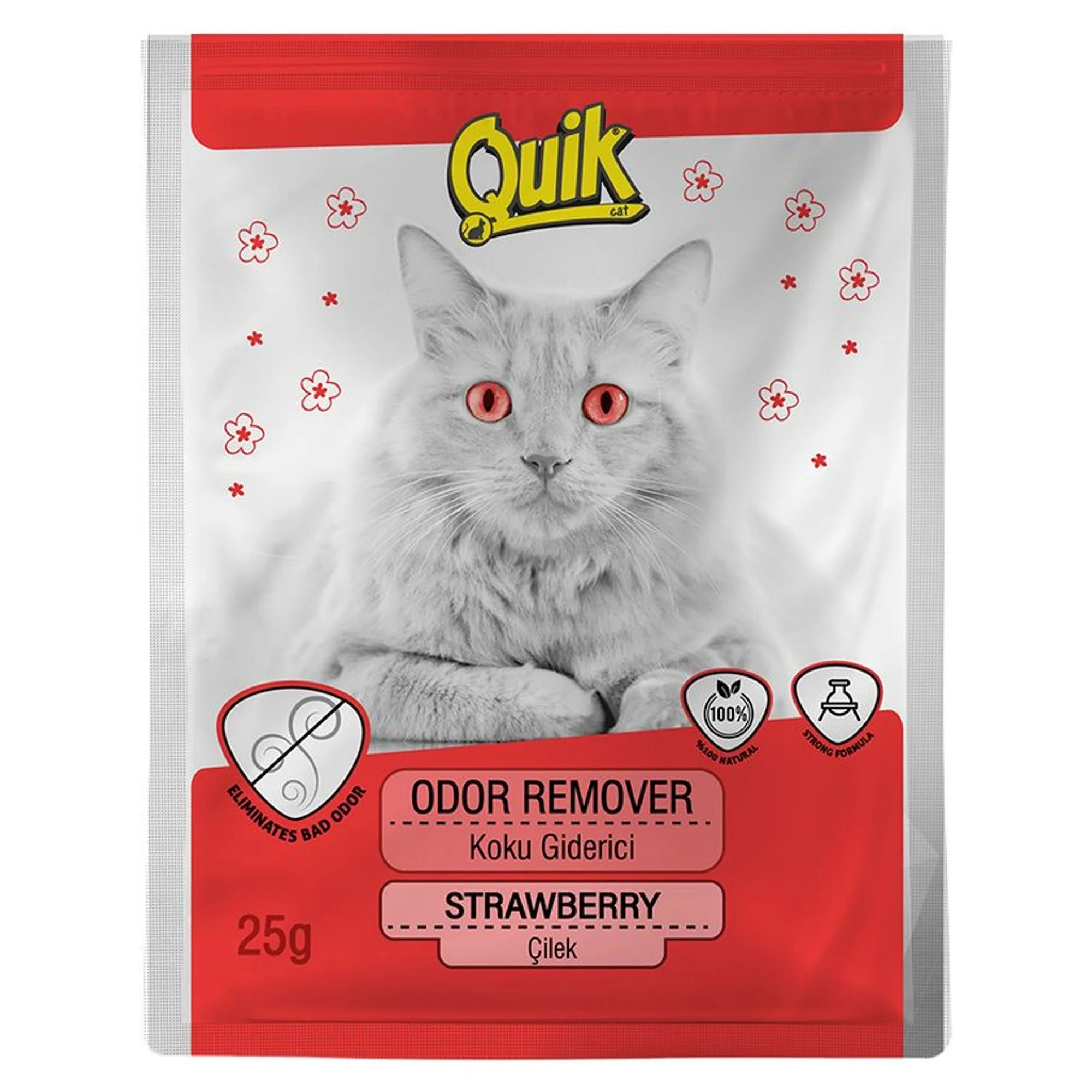 Quik Quik Çilekli Koku Giderici 15x25 G