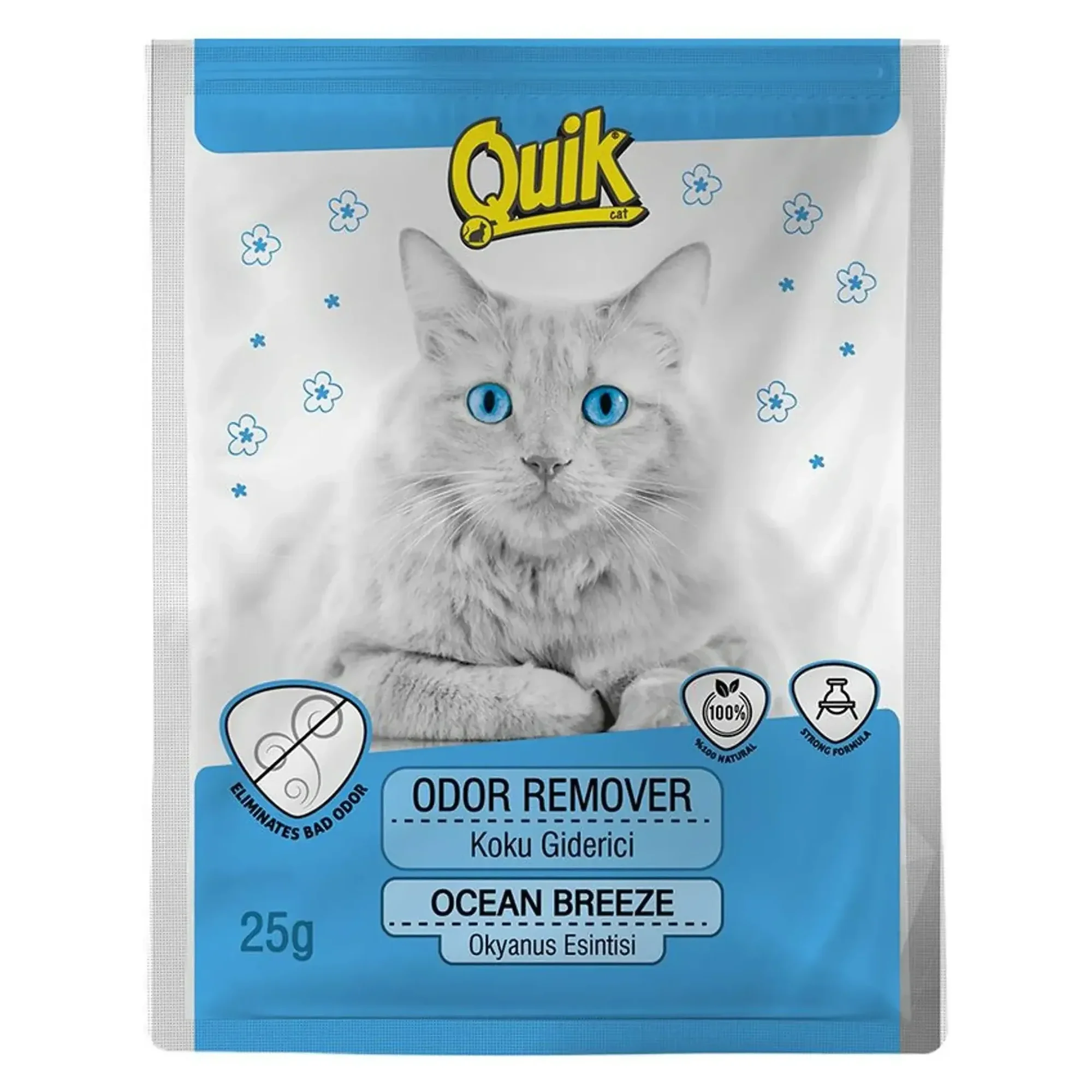 Quik Okyanus Esintili Koku Giderici 15x25 G