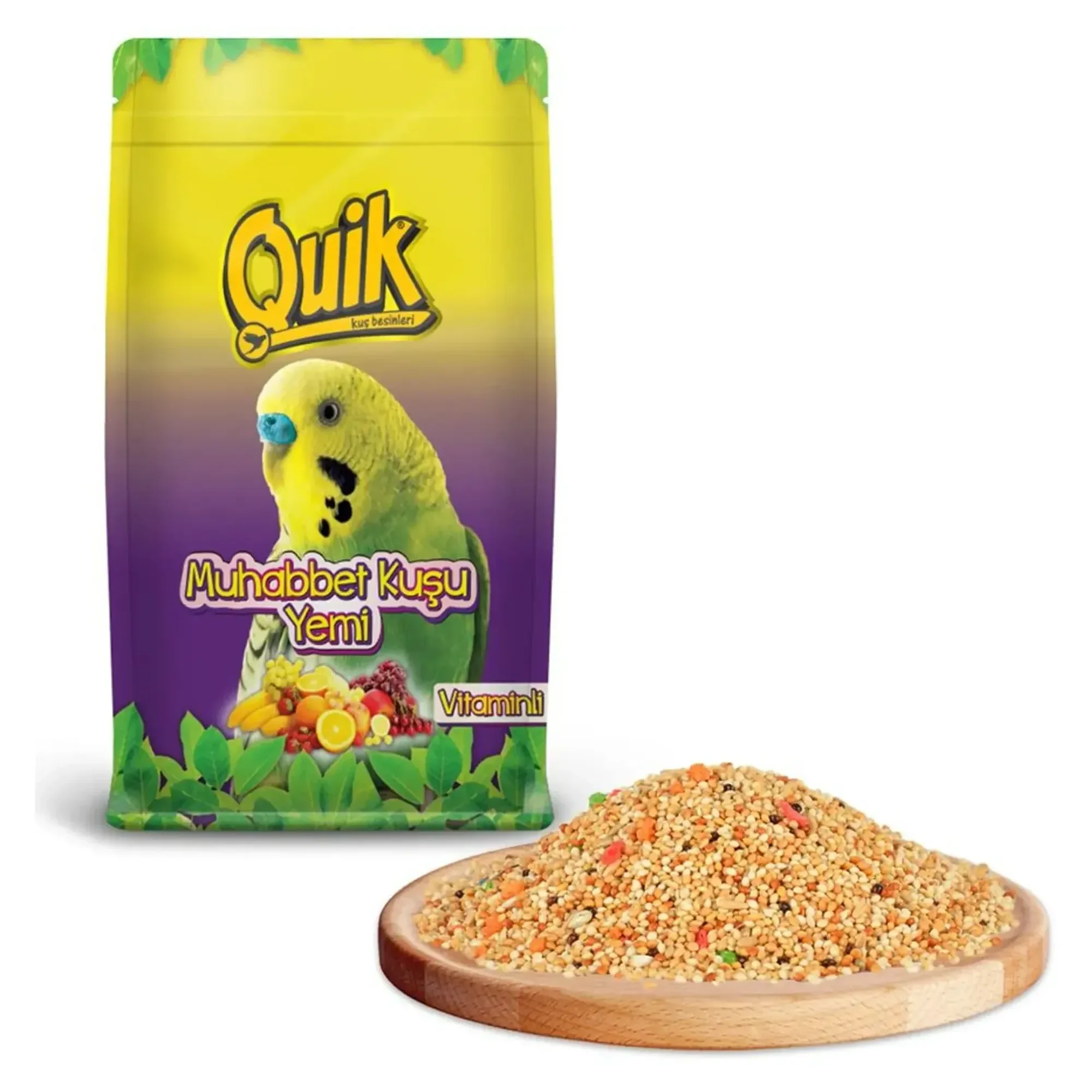 Quik Quik Muhabbet  Kuşu Yemi 400 G