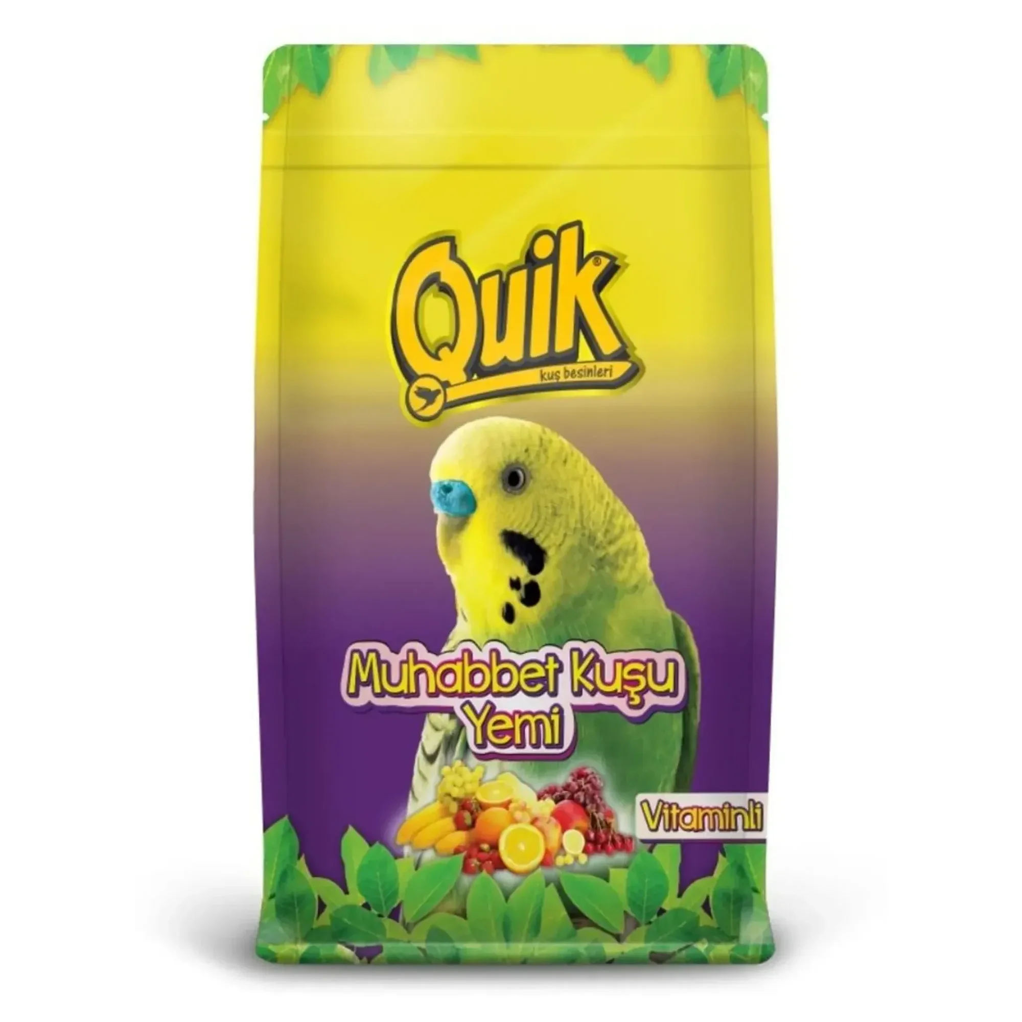 Quik Quik Muhabbet  Kuşu Yemi 400 G — Muhabbet Kuşu Yemleri, 465 g — Görsel 3