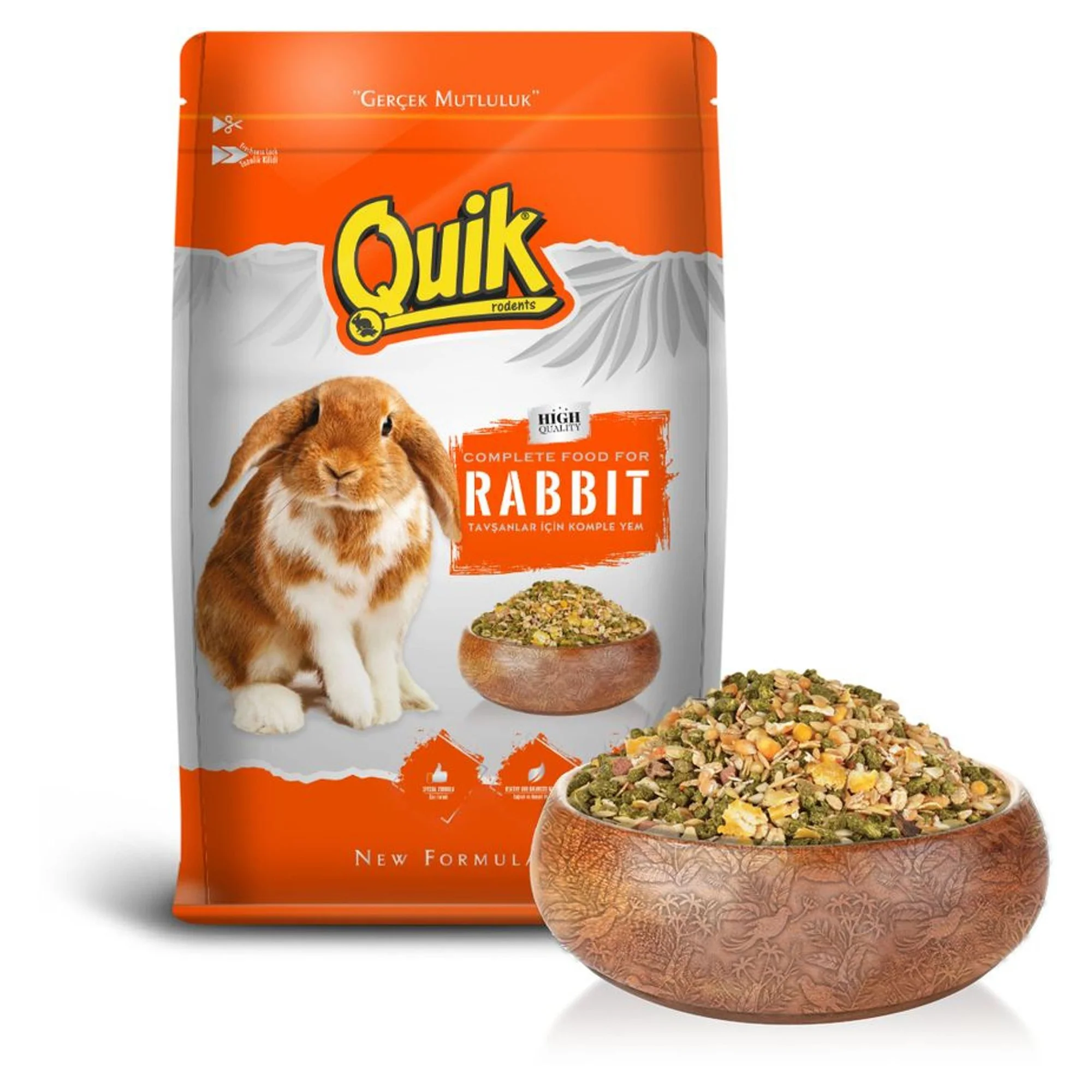 Quik Quik Tavşan Yemi 750 G