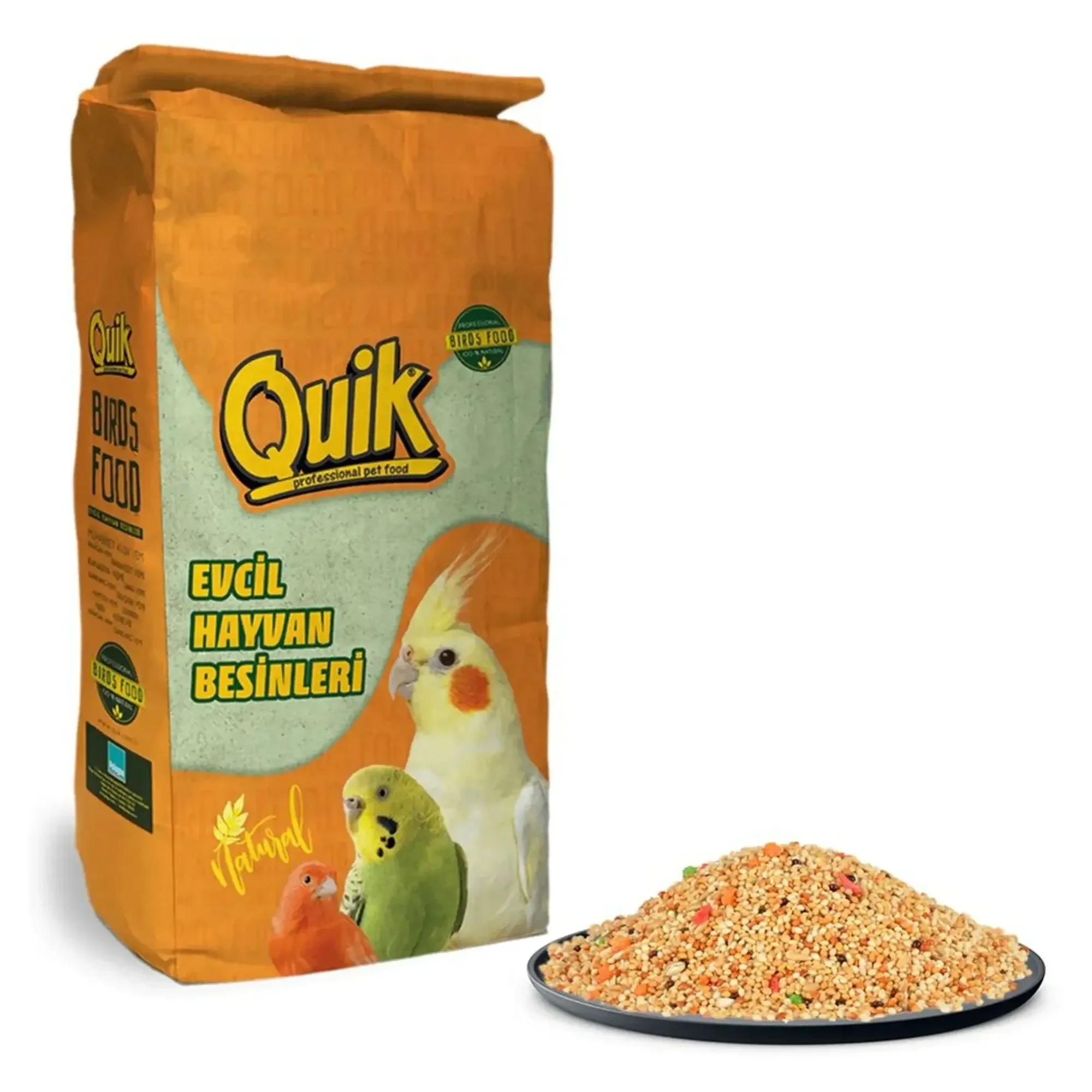 Quik Meyveli Lüx Muhabbet Yemi 20 KG