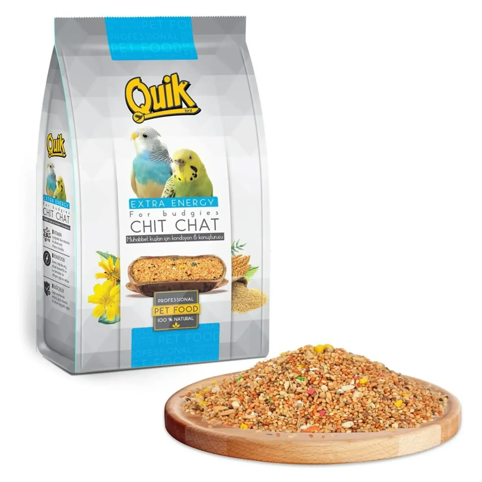 Quik Quik Konuşturucu Muhabbet Kuşu Yemi 150 G