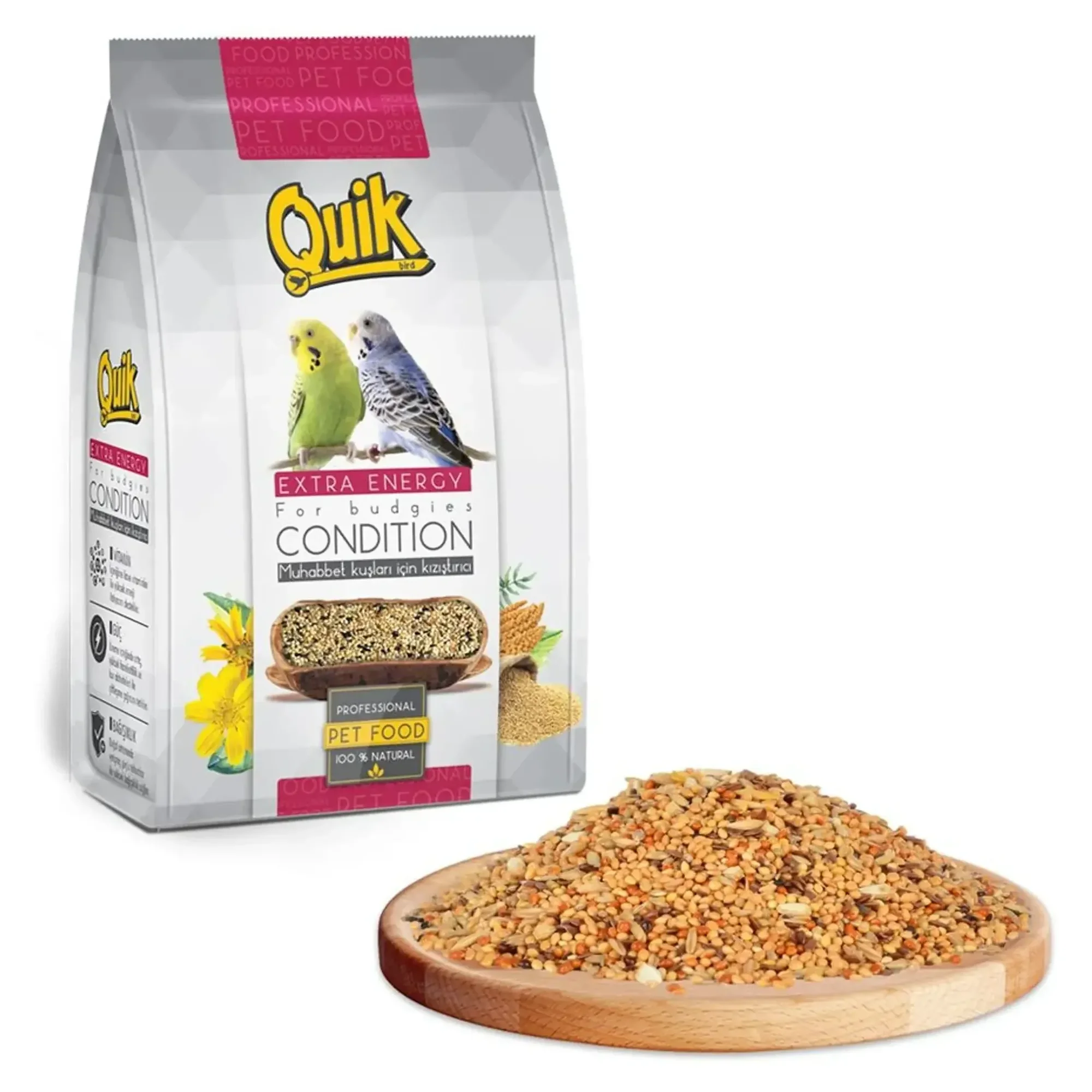 Quik Quik Kızıştırıcı Muhabbet Kuşu Yemi 150 G