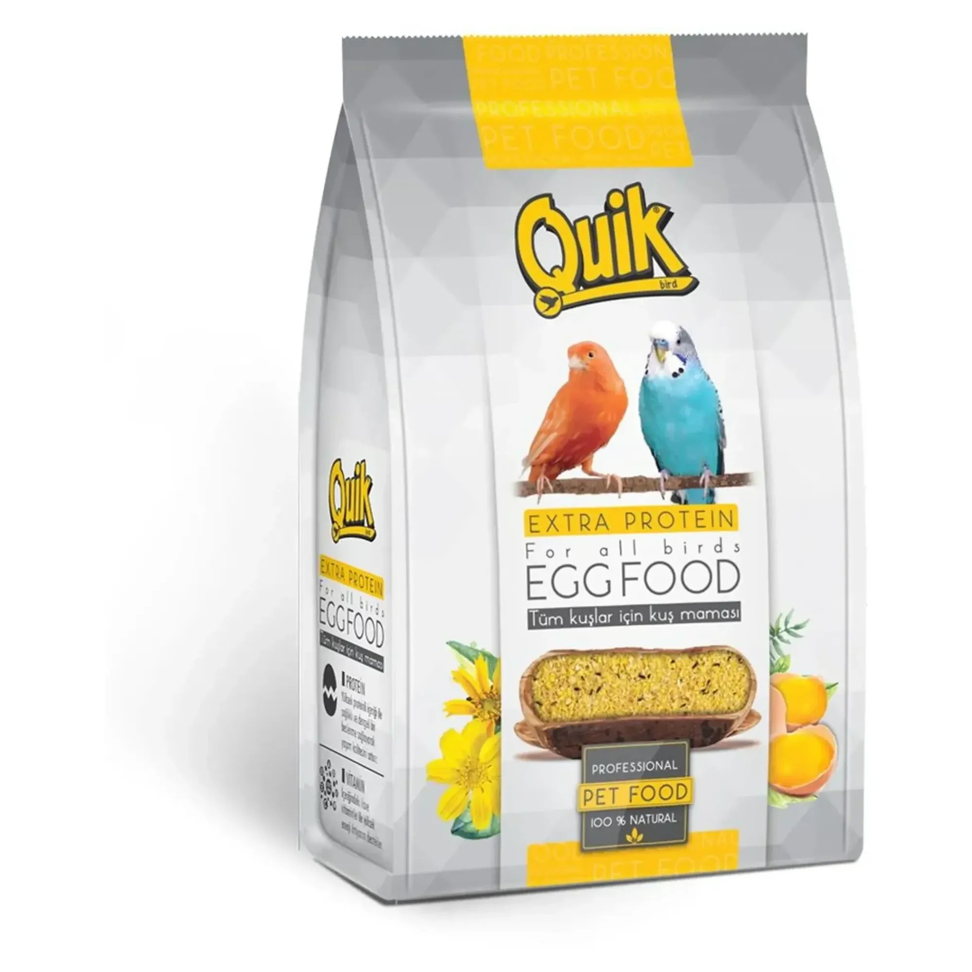 Quik Quik Kuş Maması 100 G — Yemler ve Mamalar, 110 g — Görsel 3
