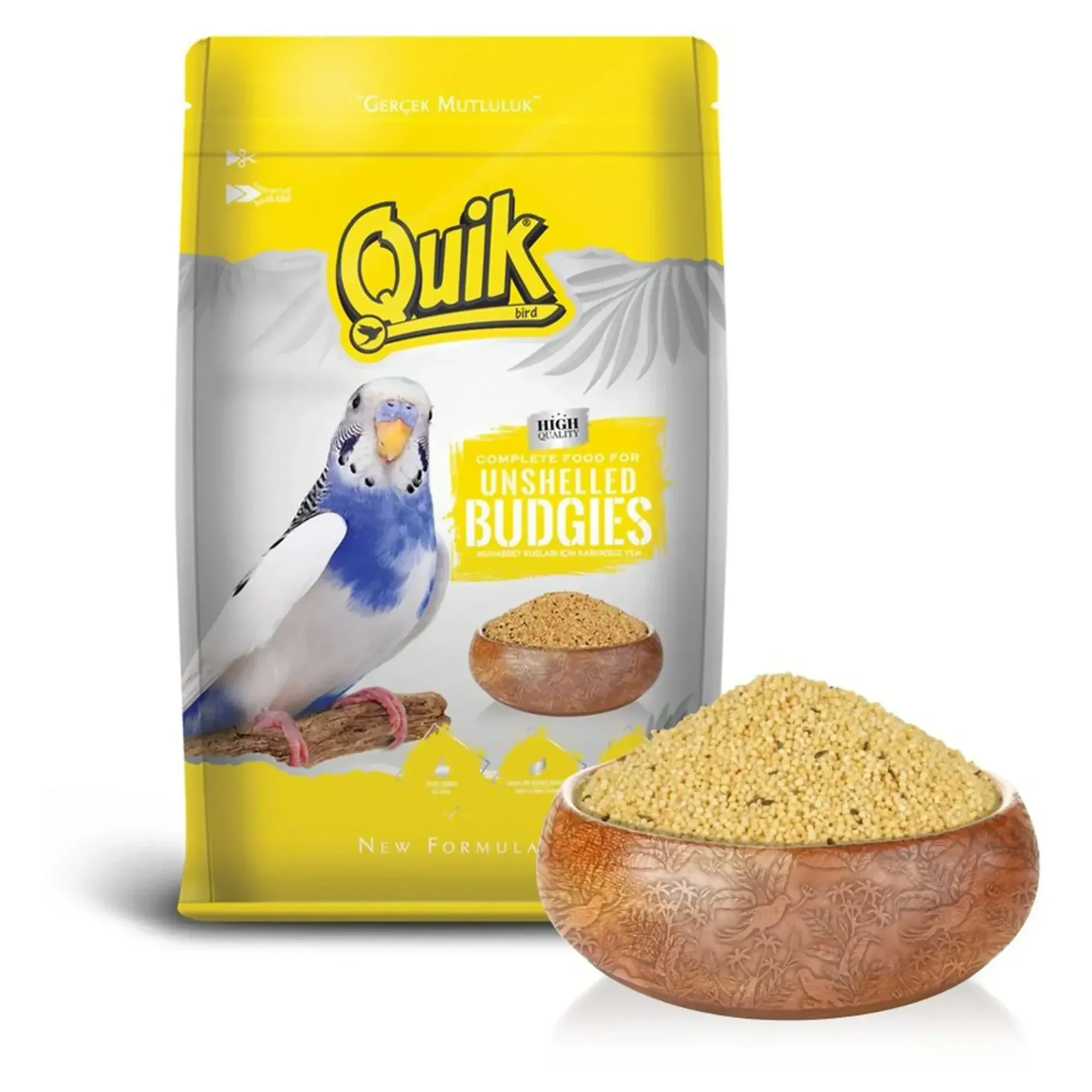 Quik Quik Special Kabuksuz Muhabbet Kuşu Yemi 400 G