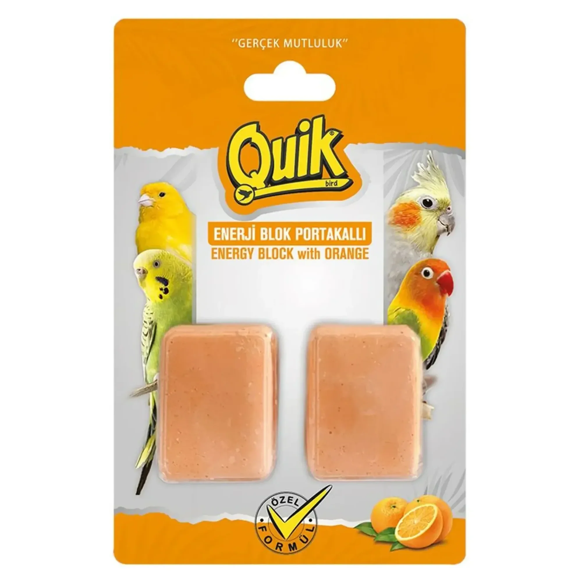 Quik Quik Enerji Bloğu Portakallı 2'li 