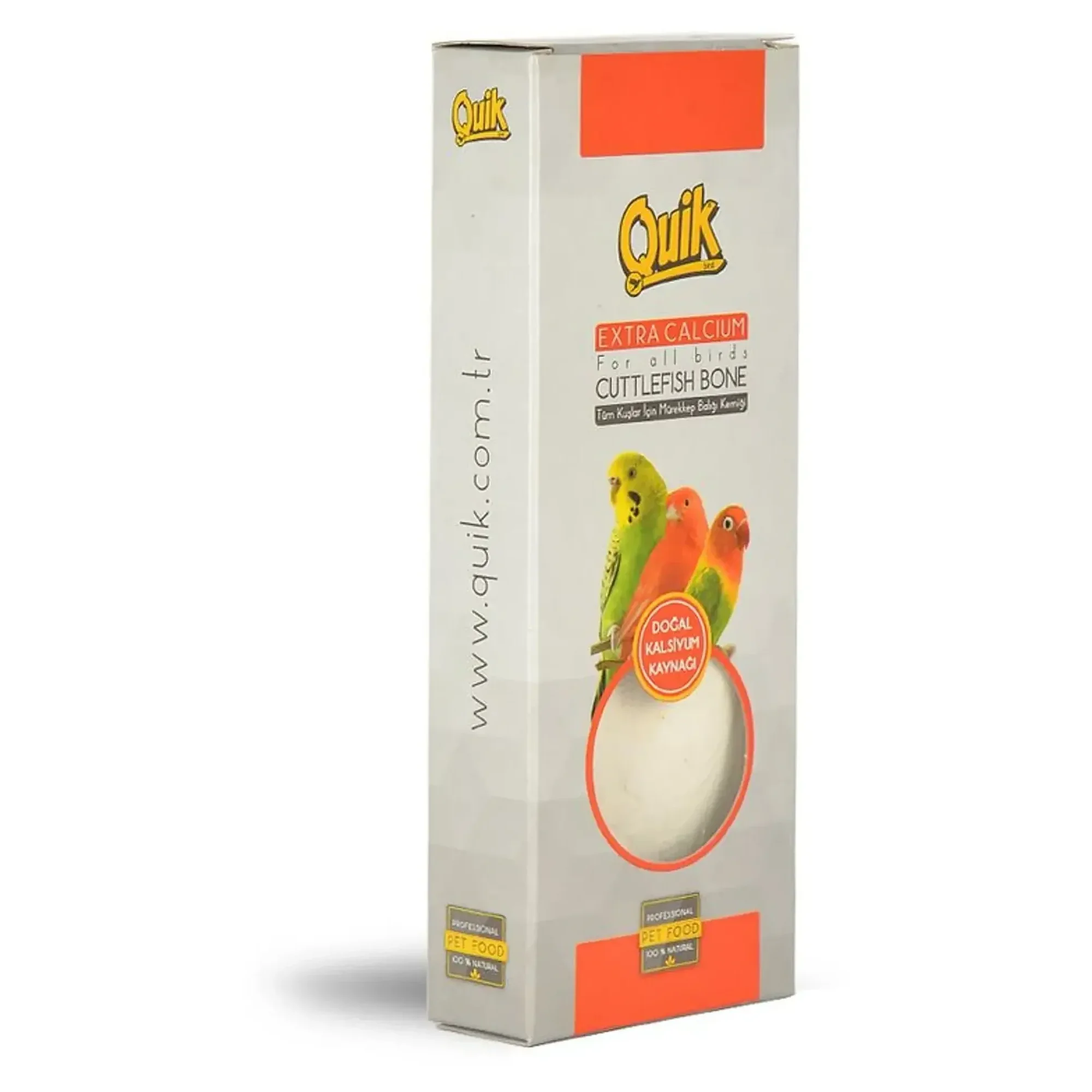 Quik Quik Mürekkep Balığı Kemiği Orta (Kalamar) — Gaga Taşları, 55 g — Görsel 2