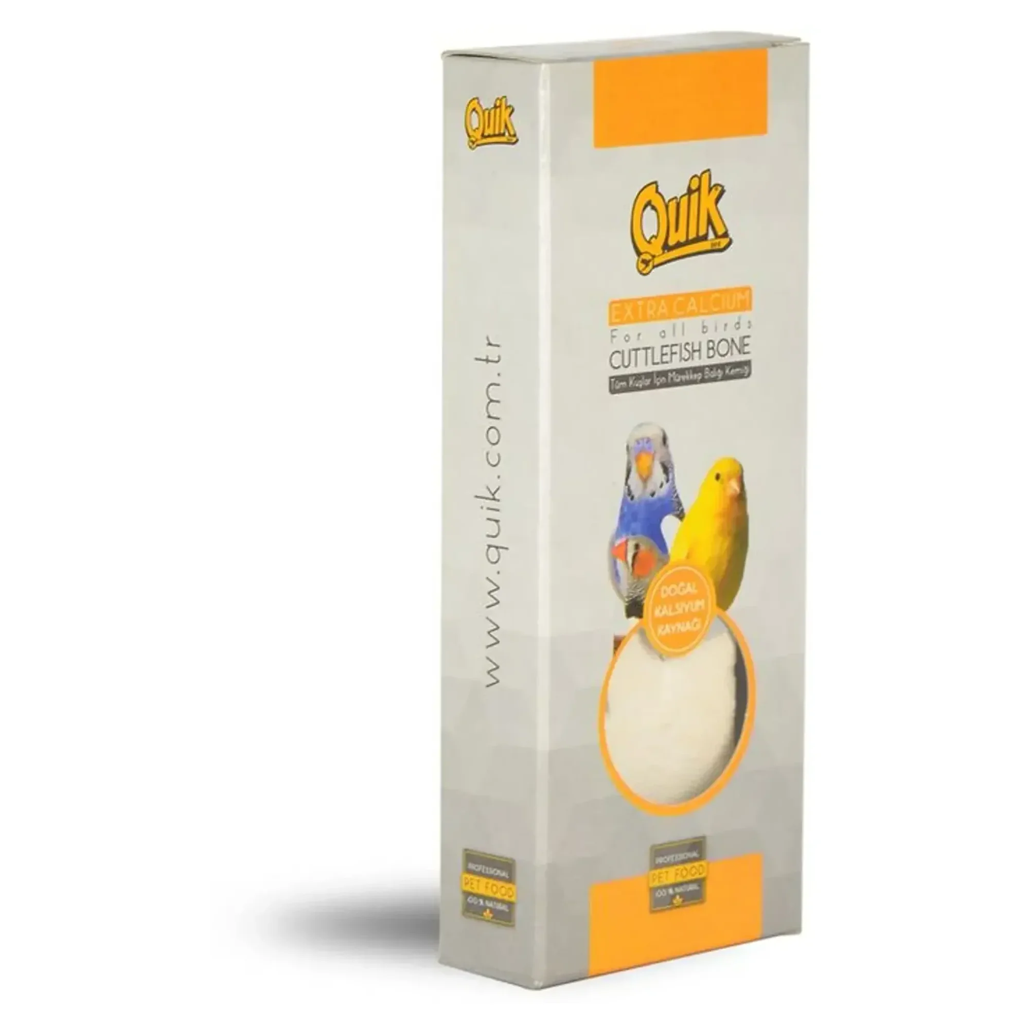 Quik Quik Mürekkep Balığı Kemiği Küçük (Kalamar) — Gaga Taşları, 55 g — Görsel 2