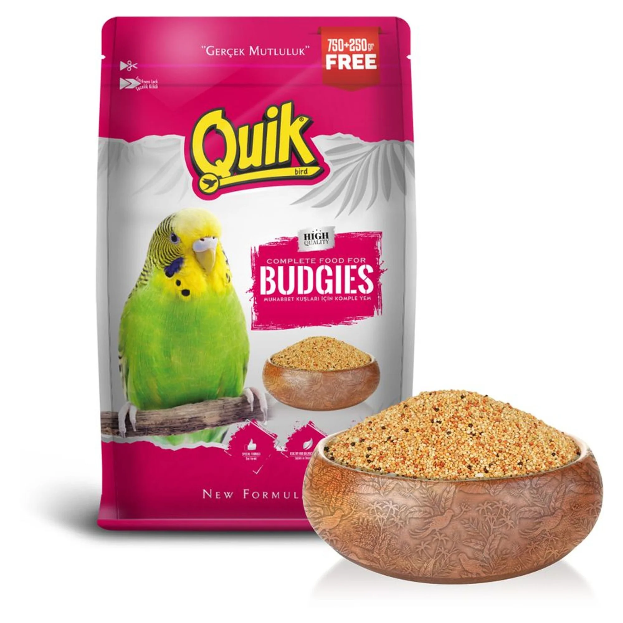 Quik Muhabbet Yemi 750+250 G