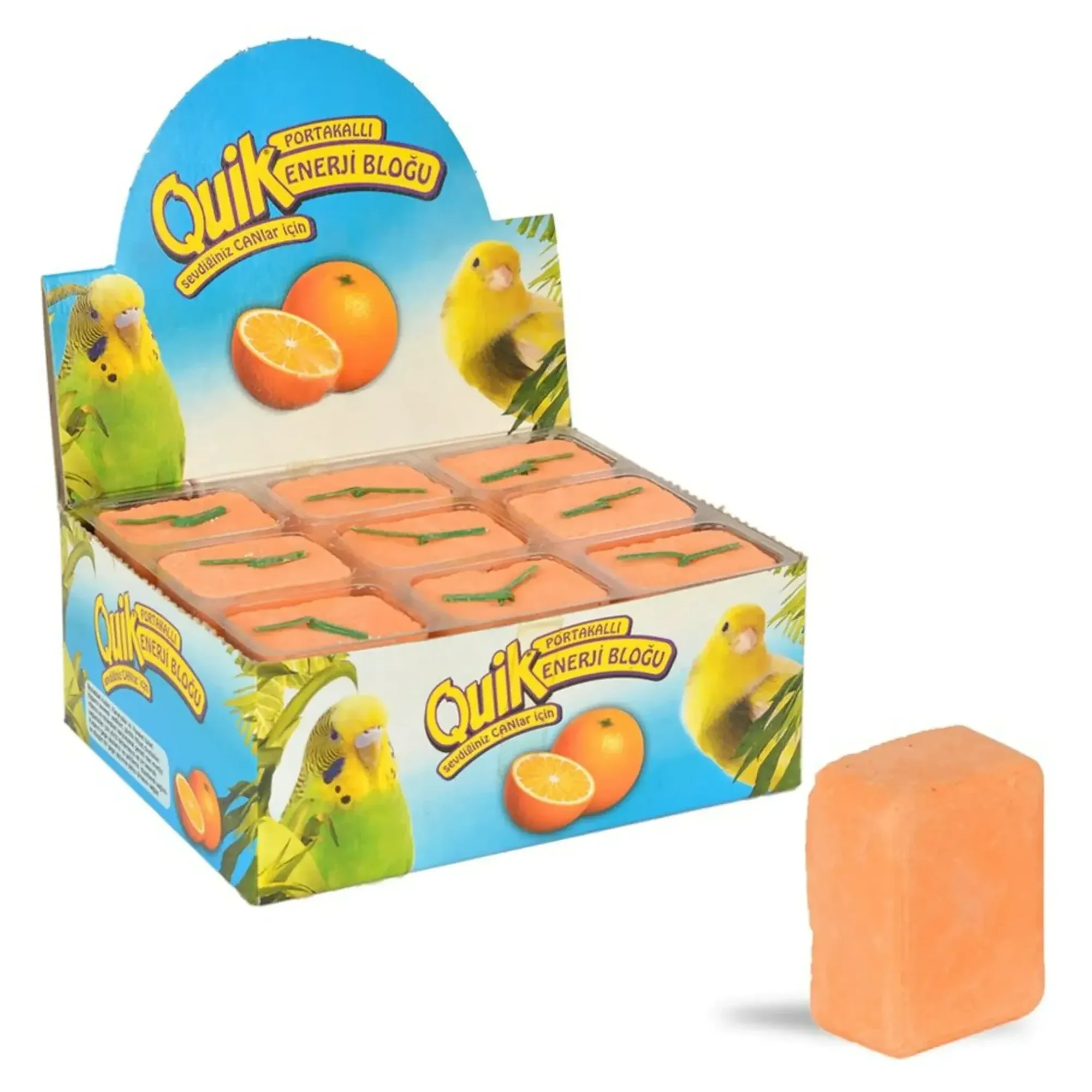 Quik Quik Portakallı Enerji Bloğu