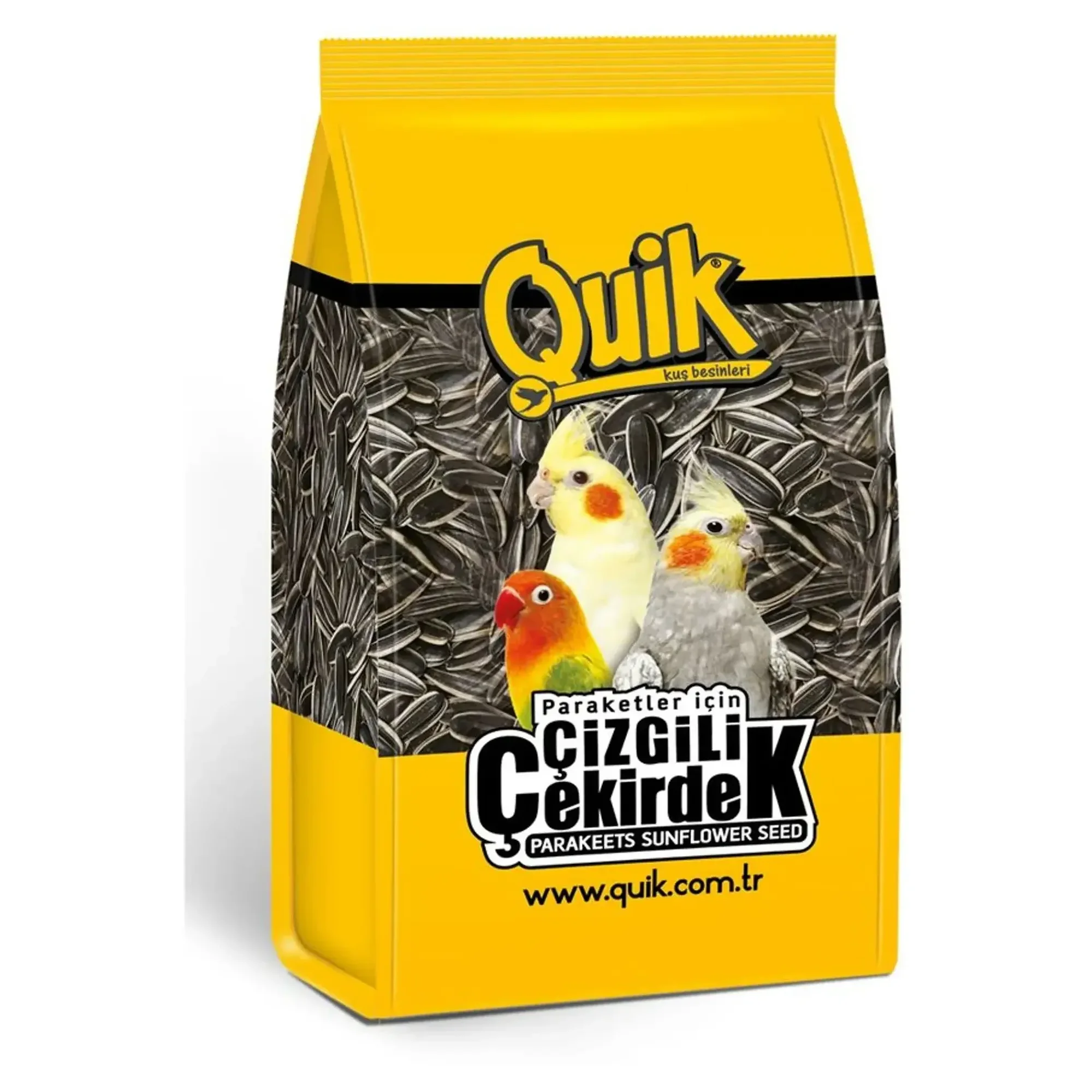 Quik Quik Çizgili Paraket Çekirdeği 500 G