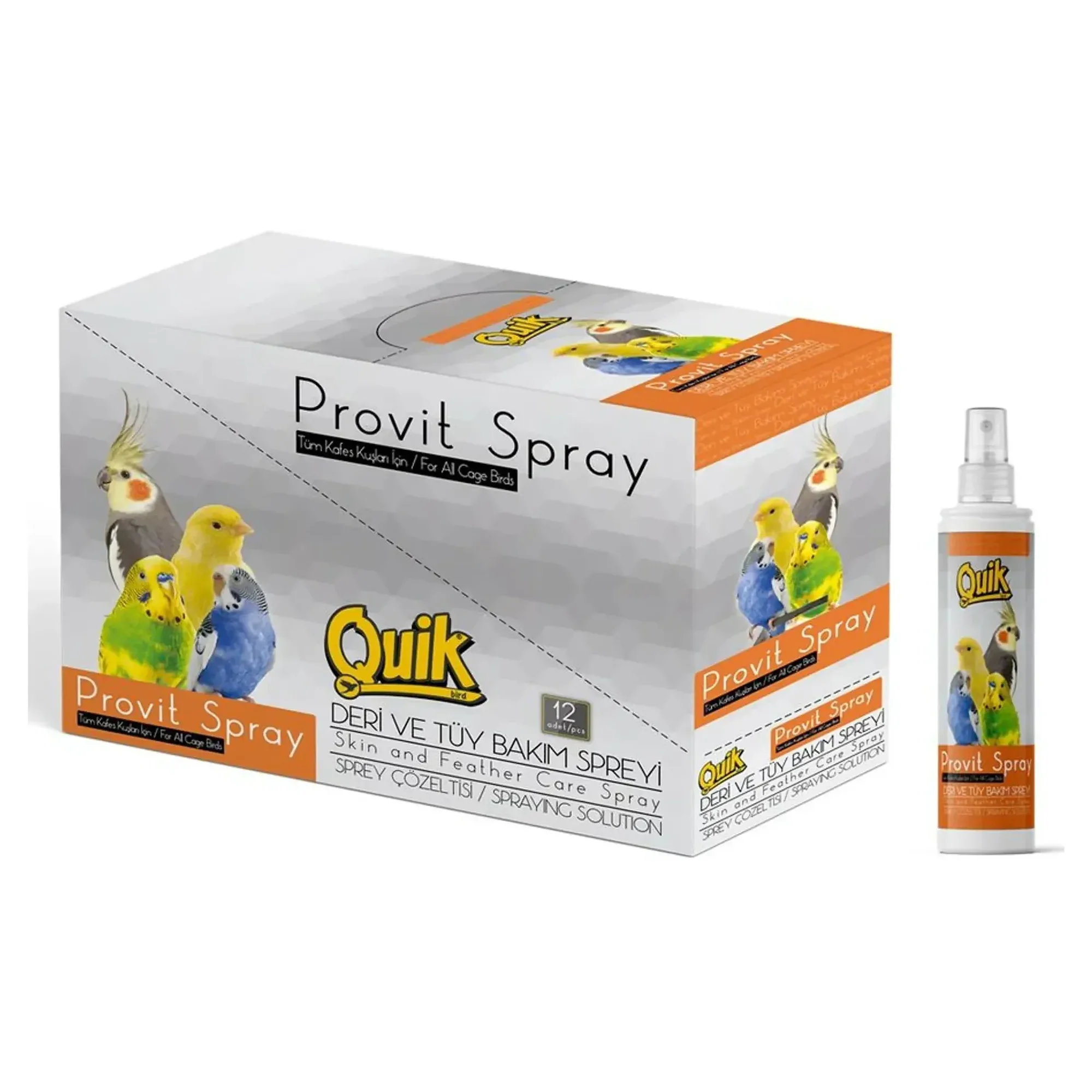 Quik Quik Kuşlar İçin Tüy Bakım Spreyi 50 ML