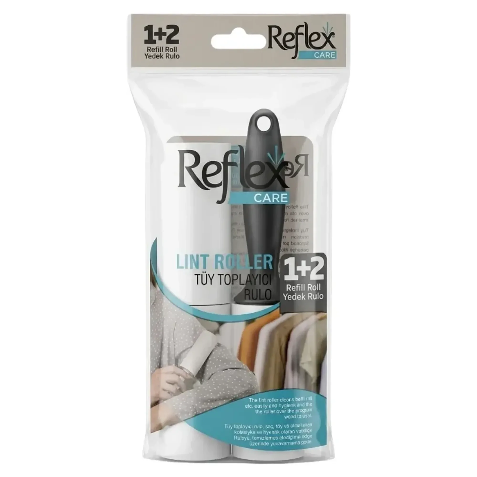 Reflex Care Tüy Toplayıcı Rulo 50 Yaprak 2+1