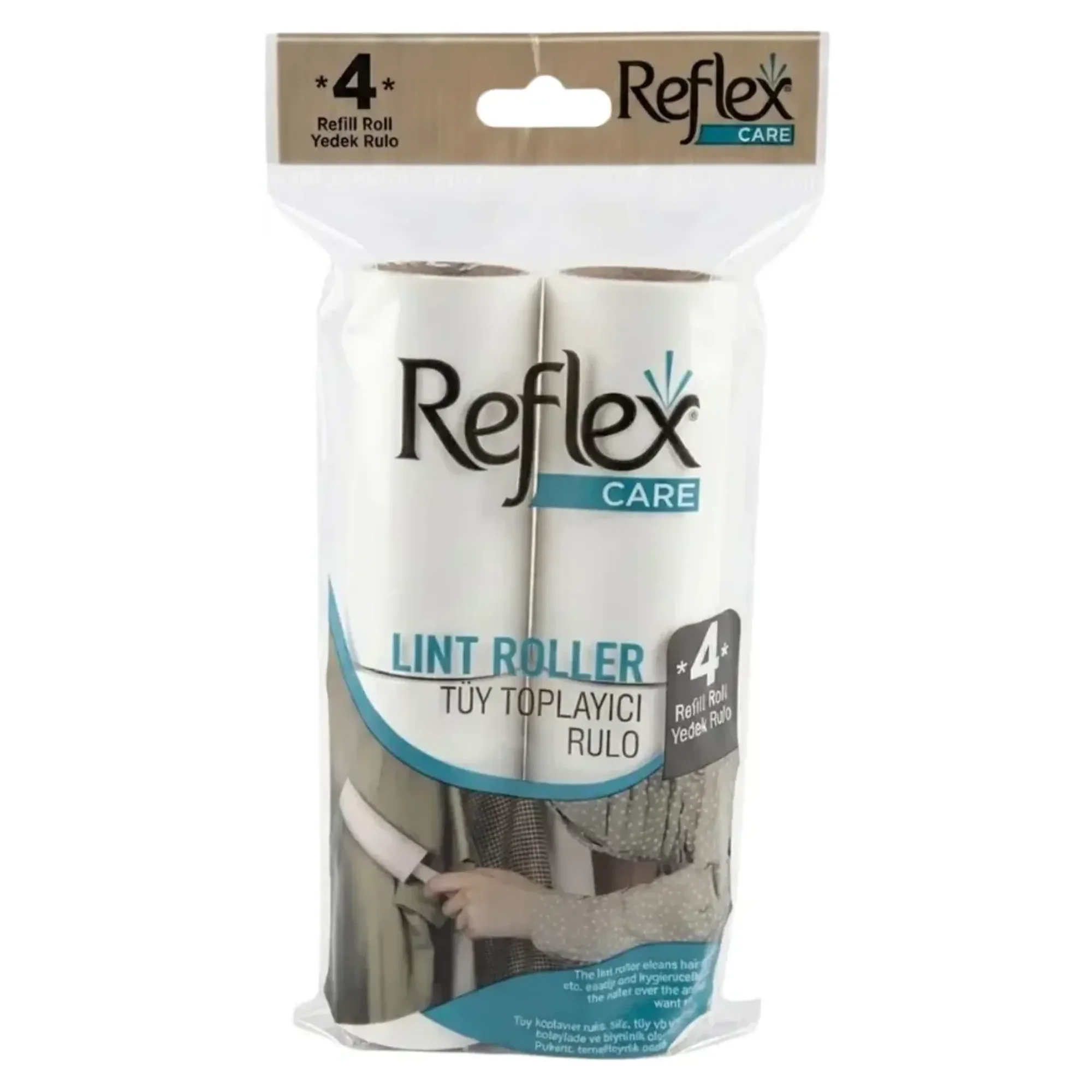 Reflex Care Tüy Toplayıcı 4 Adet Yedek 50 Yaprak