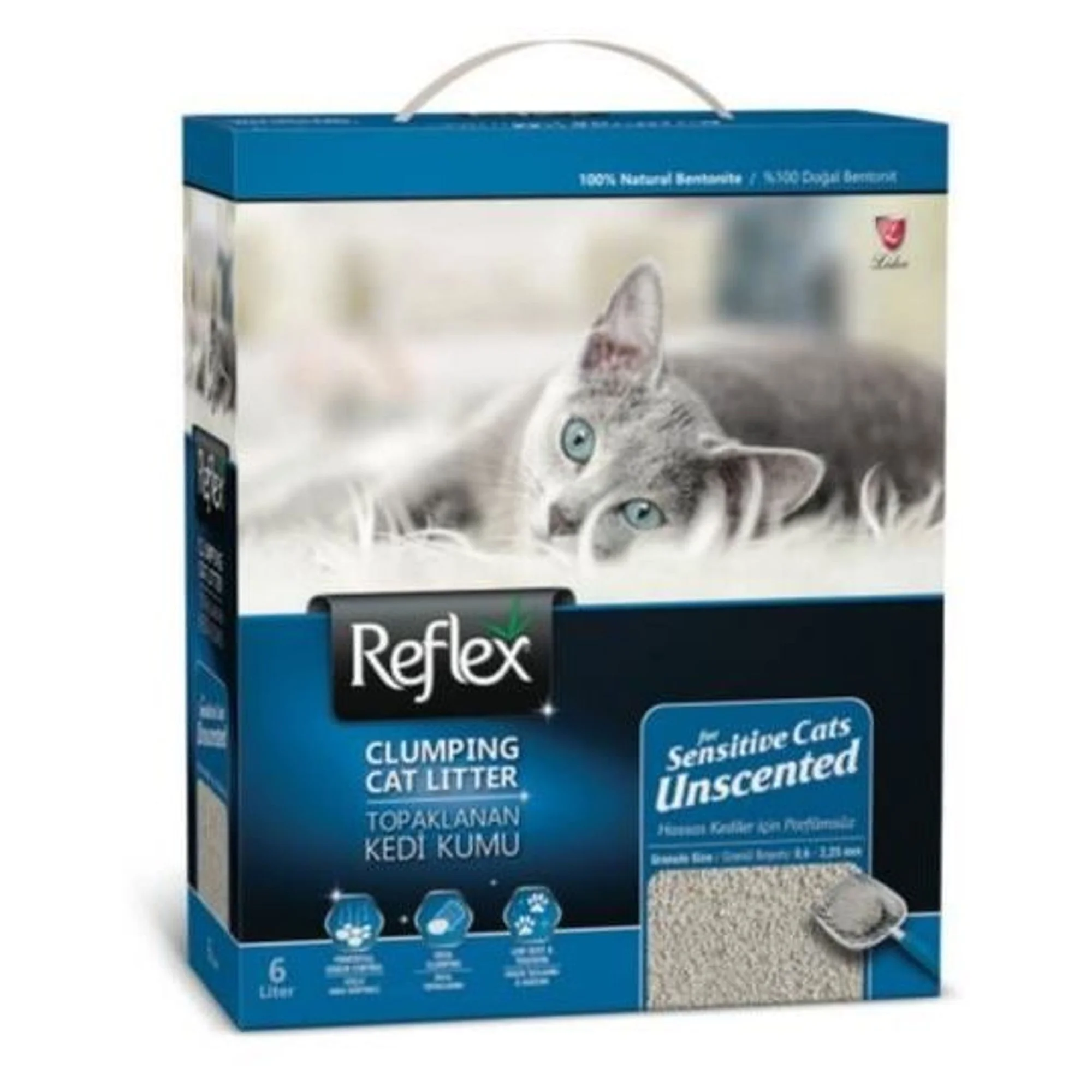 Reflex Reflex Box Sensitive (Natural) Kedi Kumu 6 L