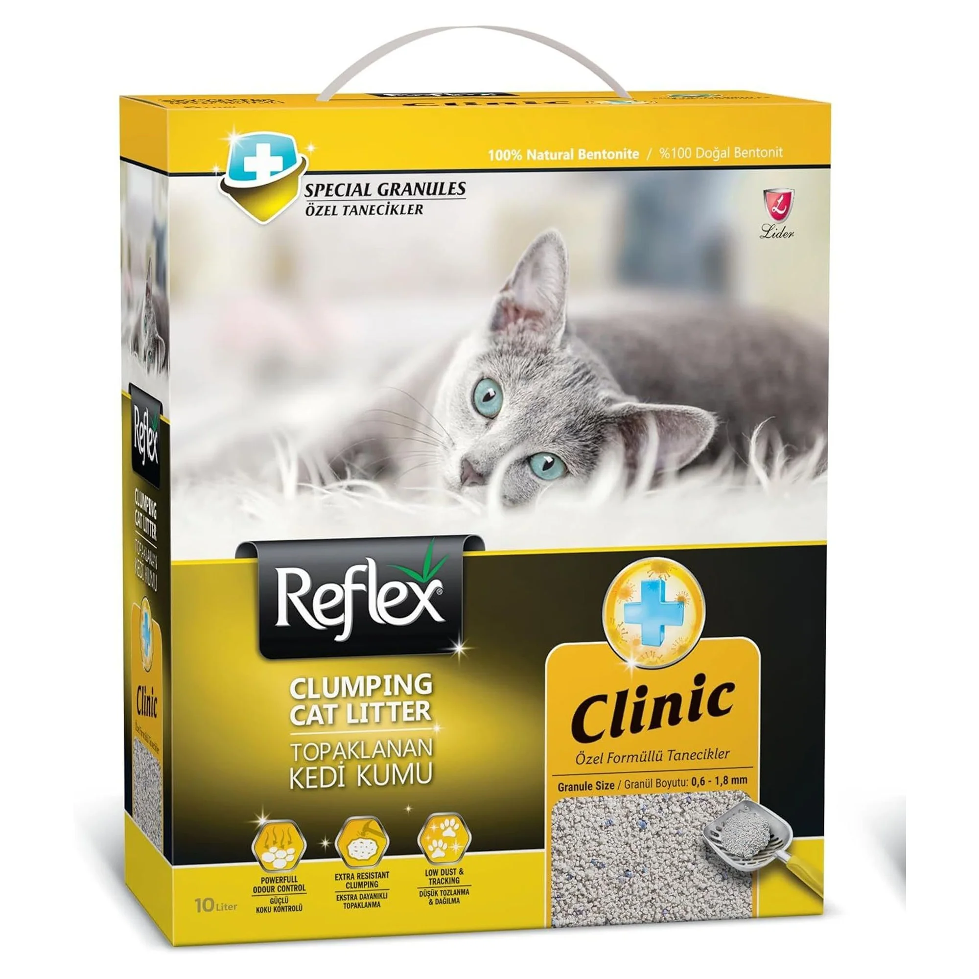 Reflex Clinic Bentonit Kedi Kumu 10 L