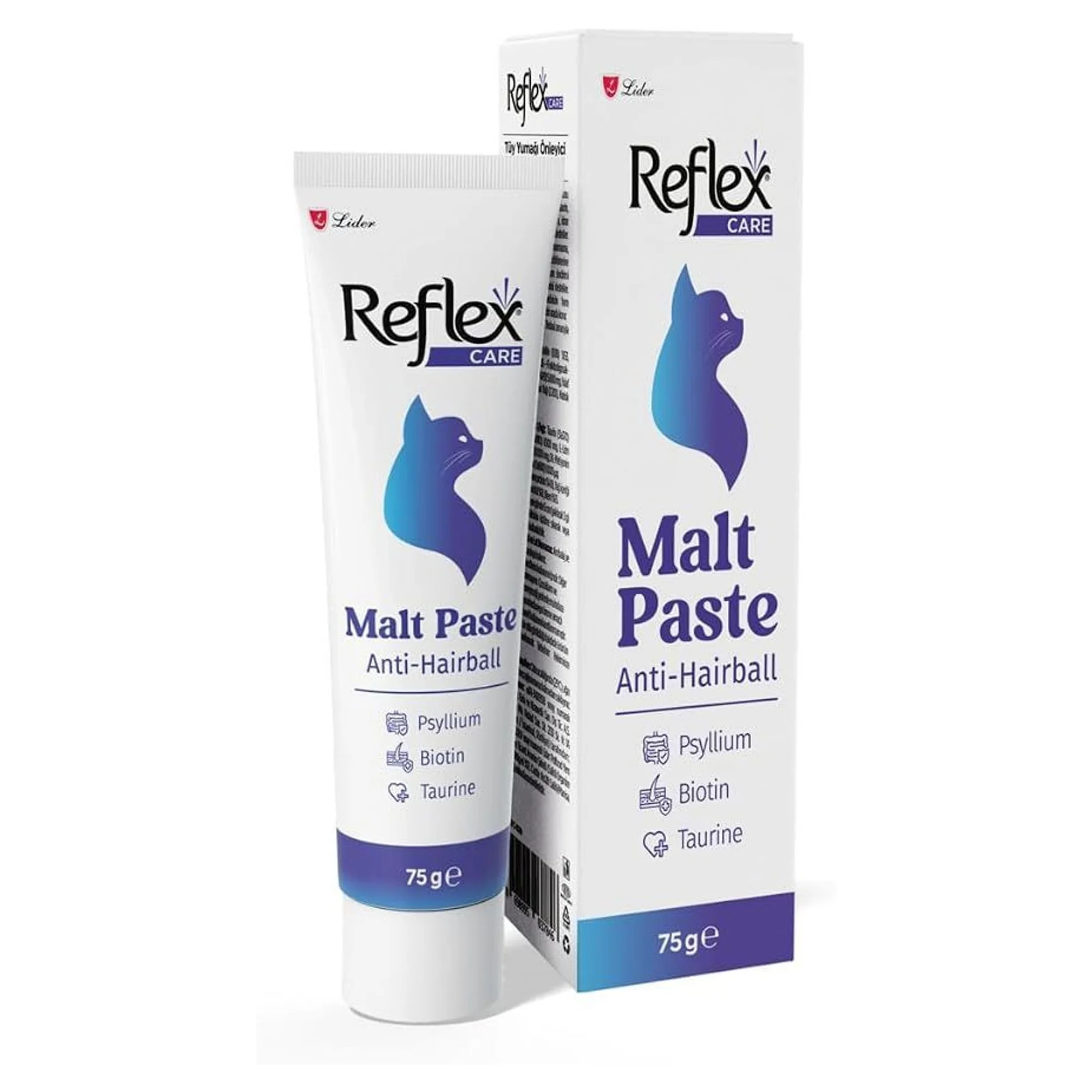 Reflex Care Tüy Yumağı Önleyici Malt Macun 75G