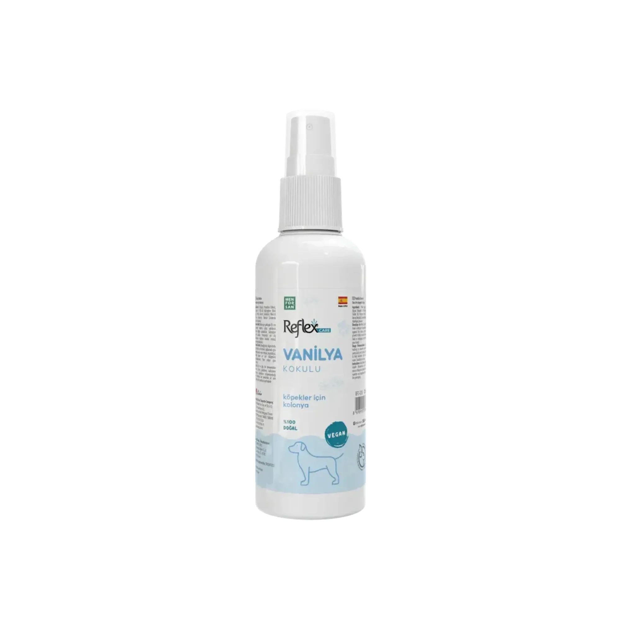 Reflex Care Vanilya ve Portakal Kokulu Köpek Kolonyası 125 mL