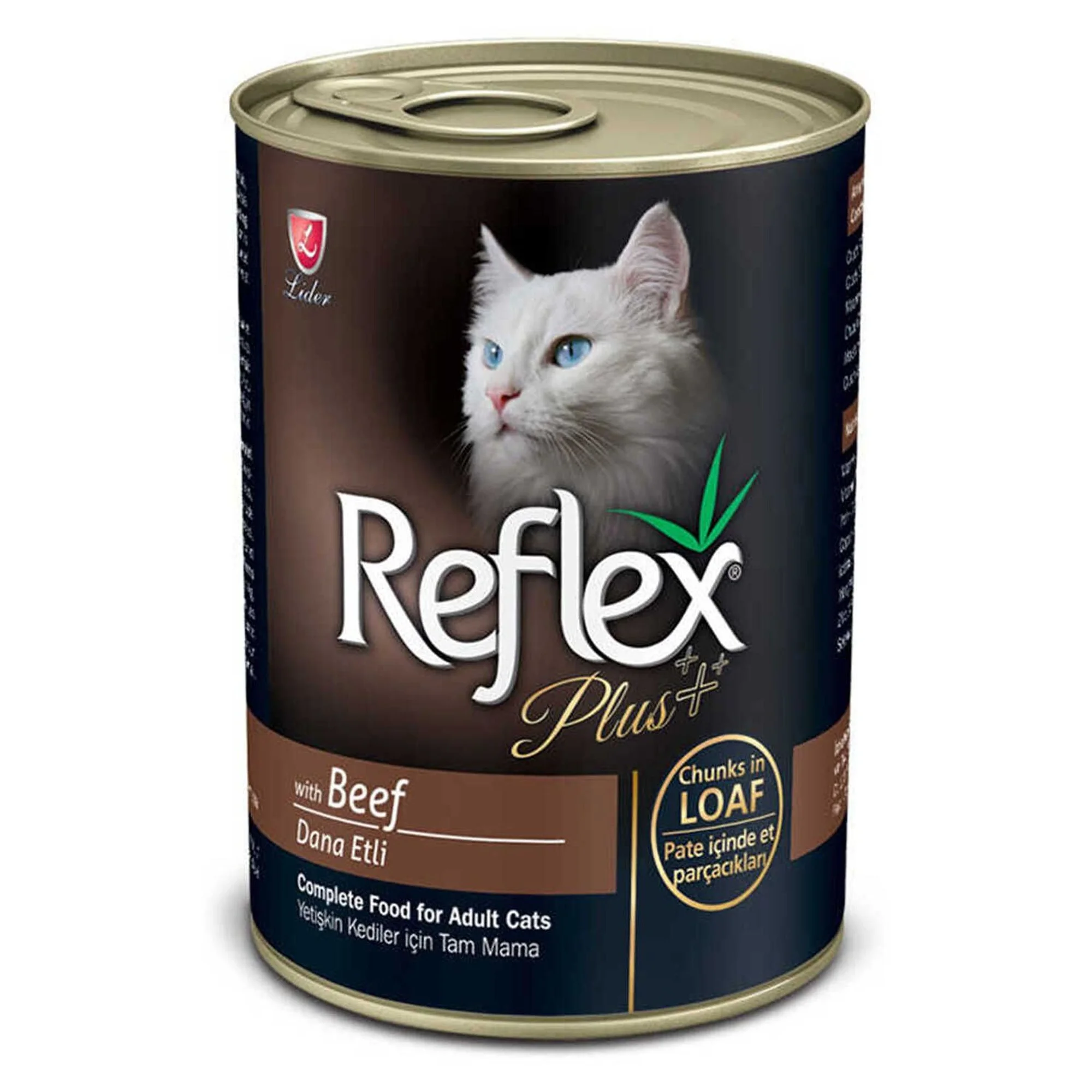 Reflex Reflex Kedi Konserve Biftek Chunks in Loaf 400 G