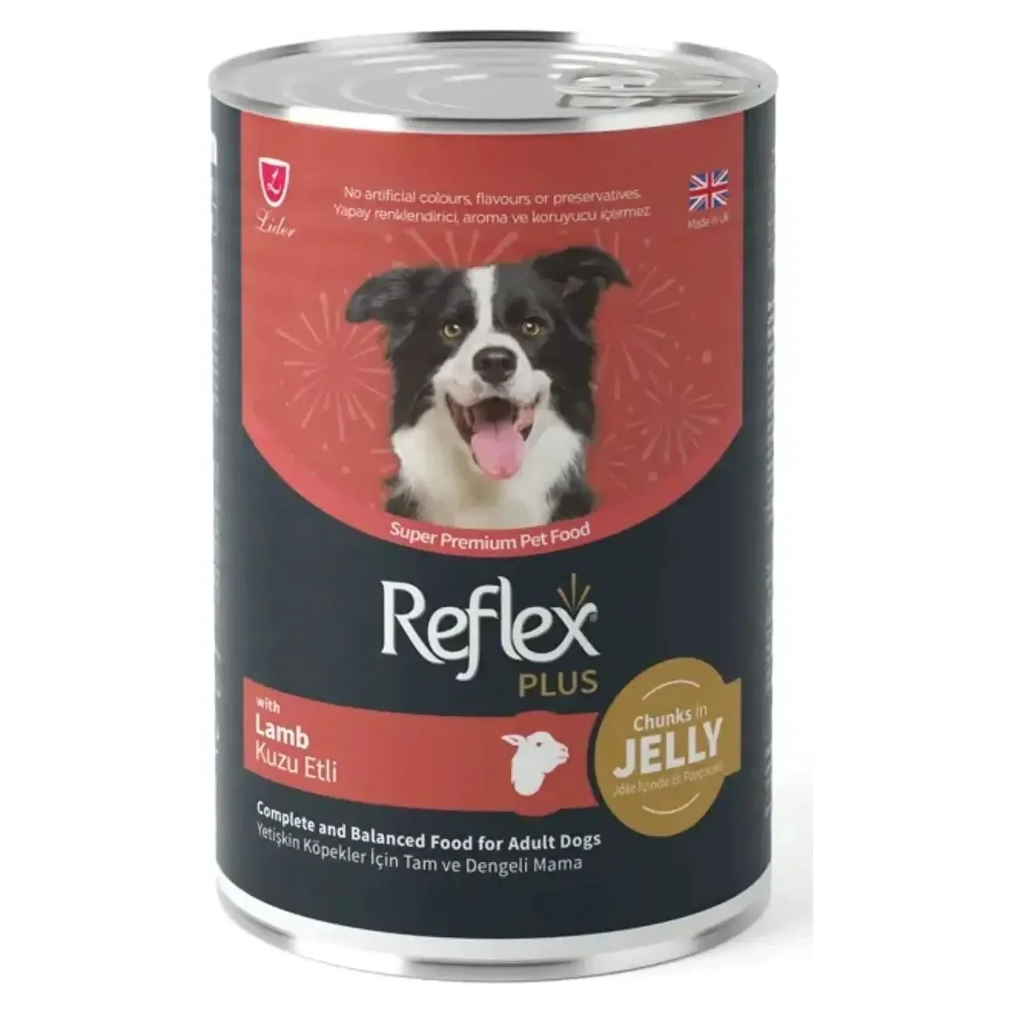 Reflex Köpek Konserve Kuzu Chunks in Gravy 400 G