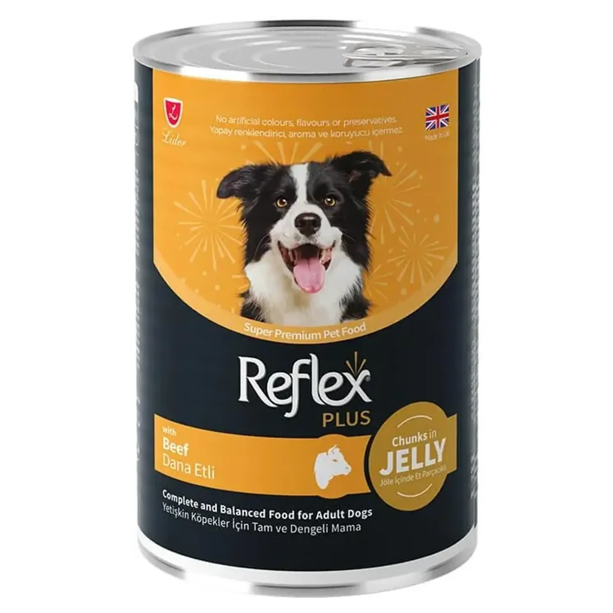 Reflex Plus Parça Dana Etli Köpek Konservesi 400 G
