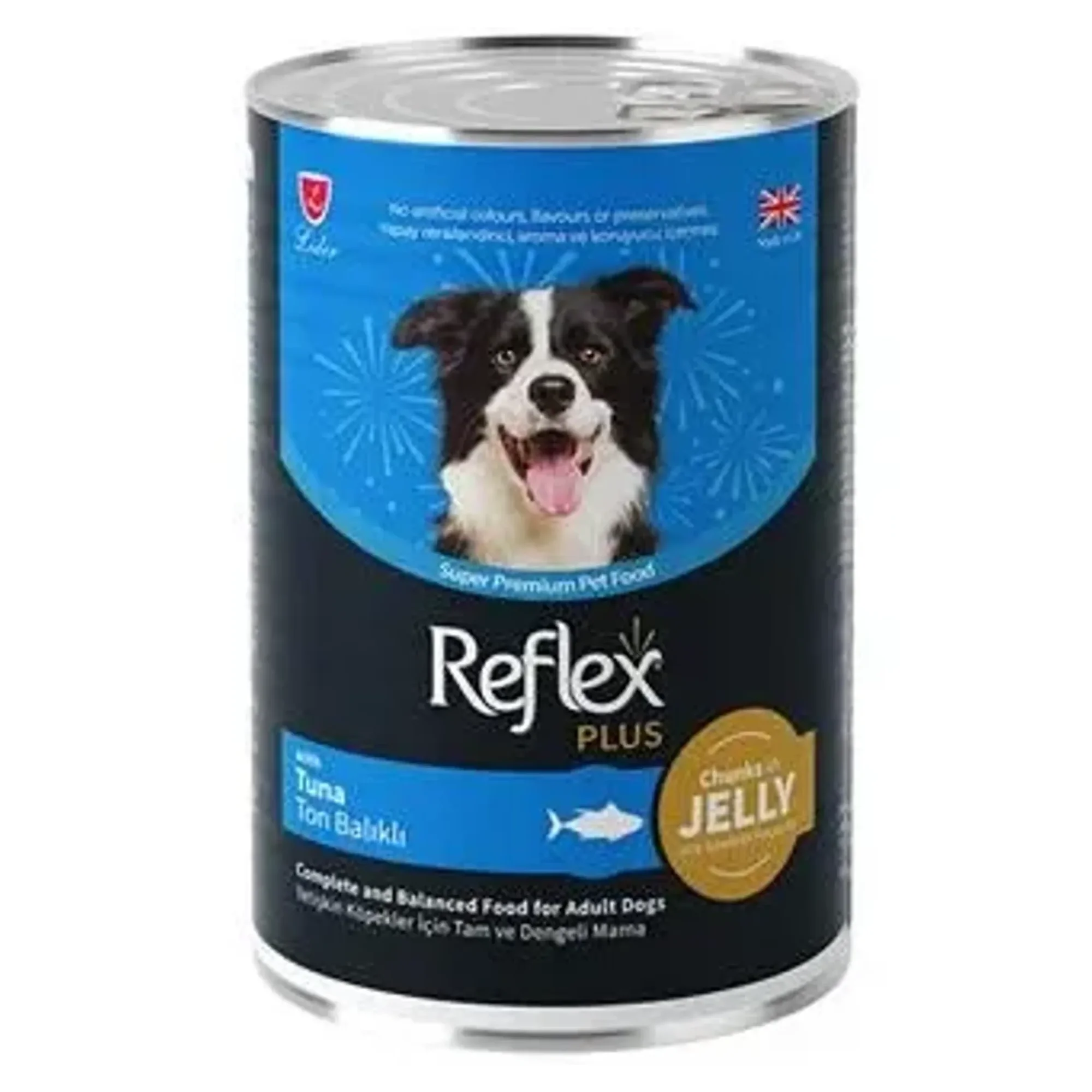 Reflex Plus Parça Ton Balığı Etli Köpek Konservesi 400 G