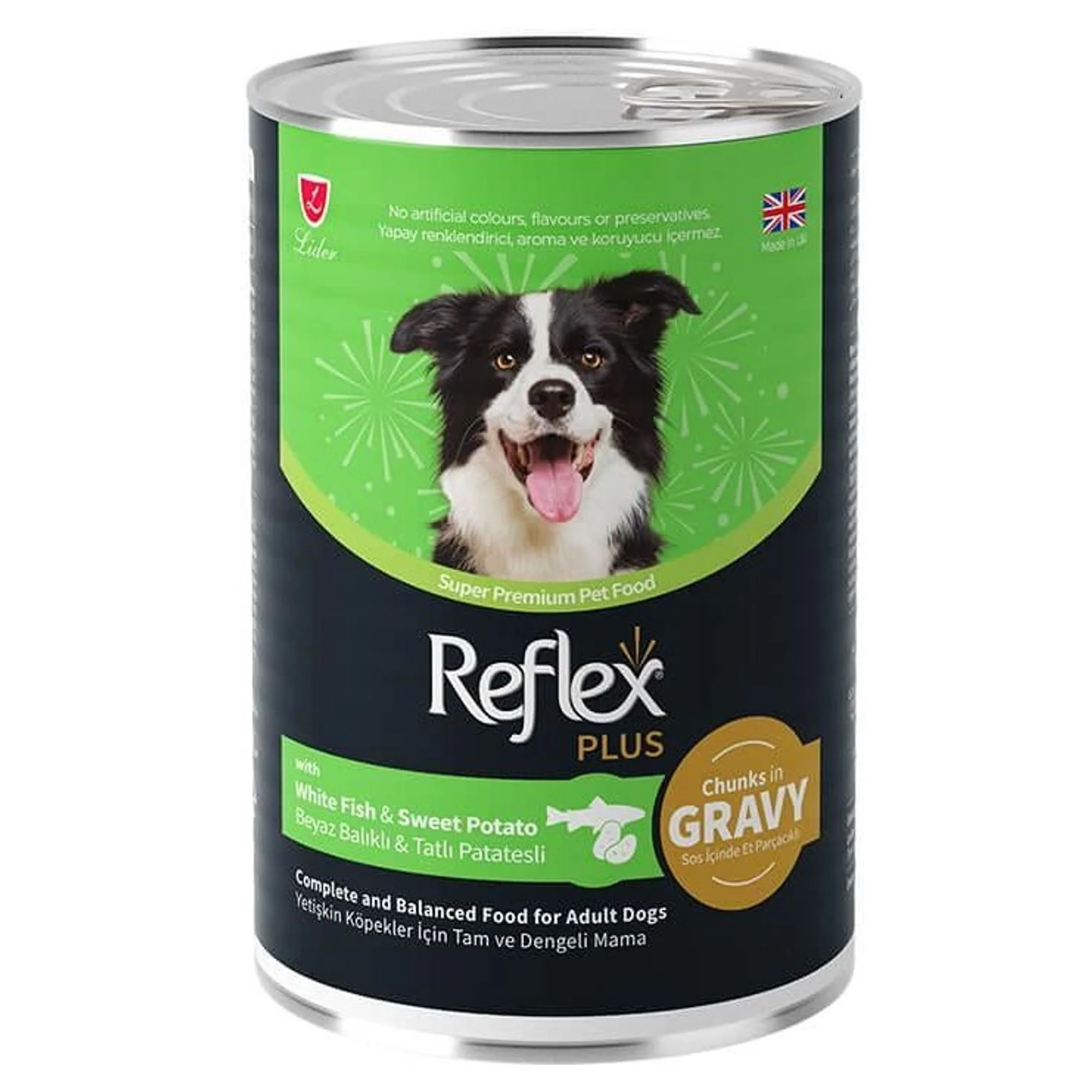 Reflex Plus Soslu Balıklı Patatesli Köpek Maması 400 G