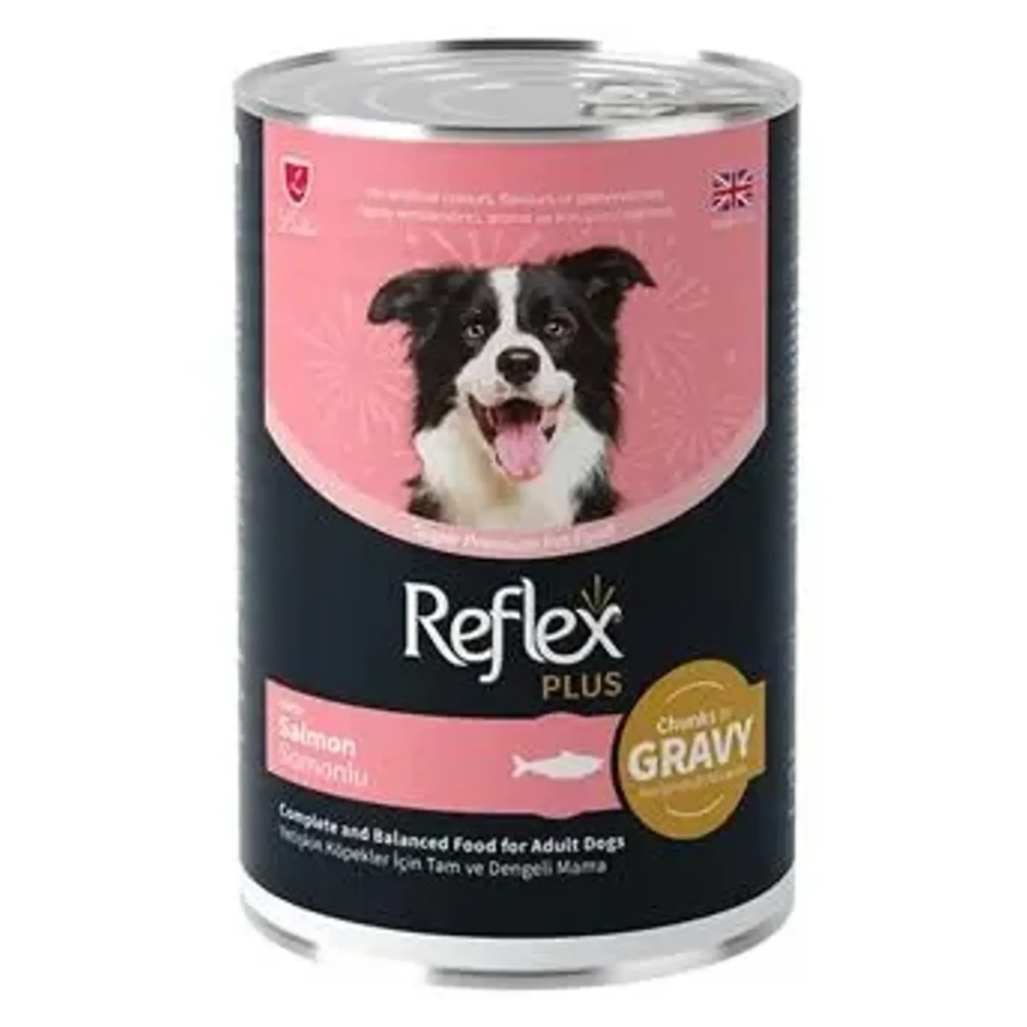 Reflex Plus Soslu Somon Balıklı Köpek Konservesi 400 G