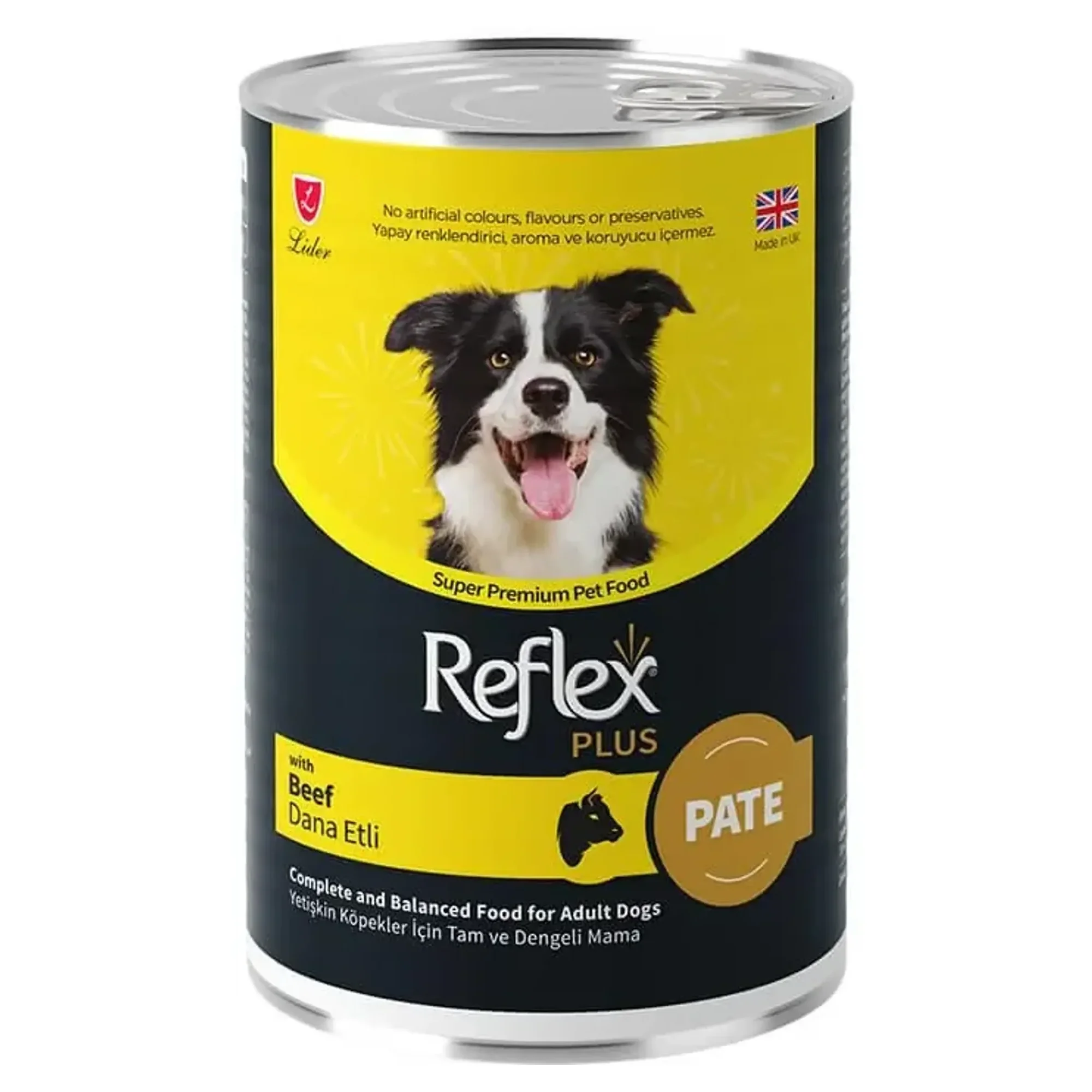 Reflex Plus Pate Dana Etli Köpek Konservesi 395 G