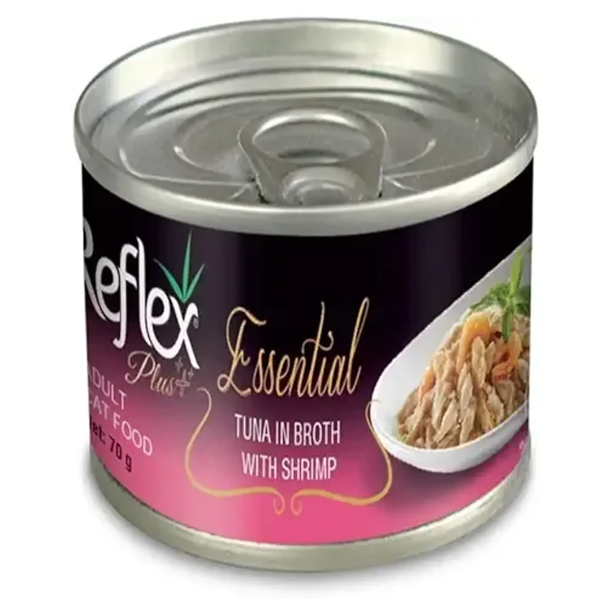 Reflex Plus Essential Ton Balığı ve Karidesli Yetişkin Kedi Yaş Maması 70 G