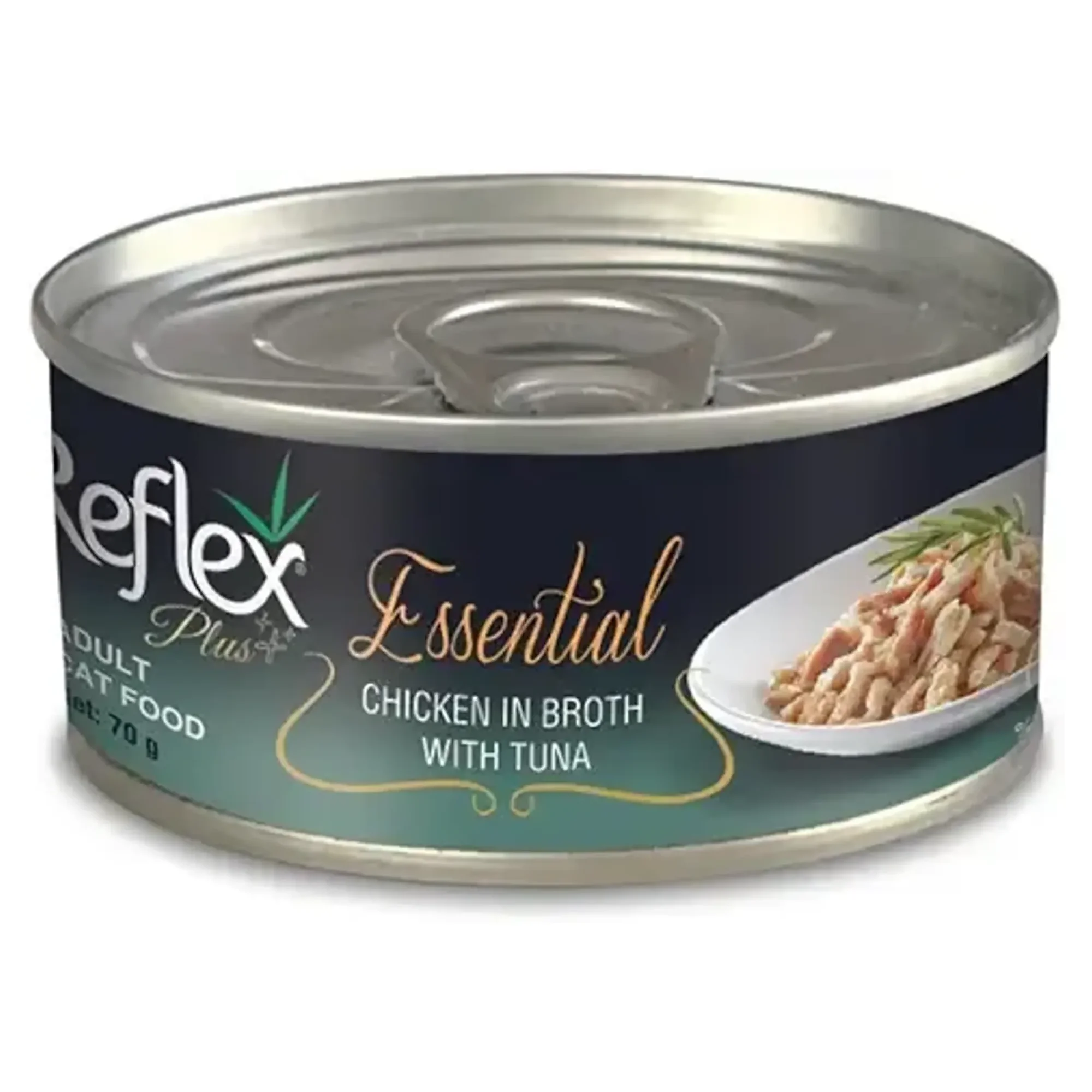Reflex Plus Essential Tavuk ve Ton Balıklı Yetişkin Kedi Yaş Maması 70 G