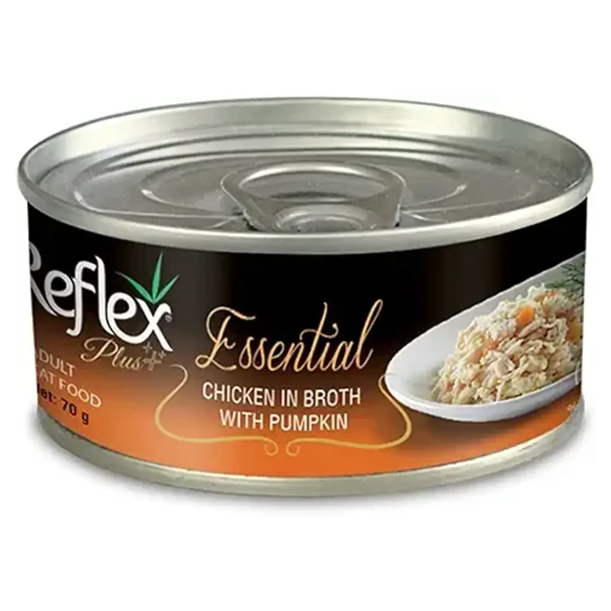 Reflex Plus Essential Tavuk ve Ton Balıklı Et Suyu İçinde Yetişkin Kedi Yaş Maması 70 G