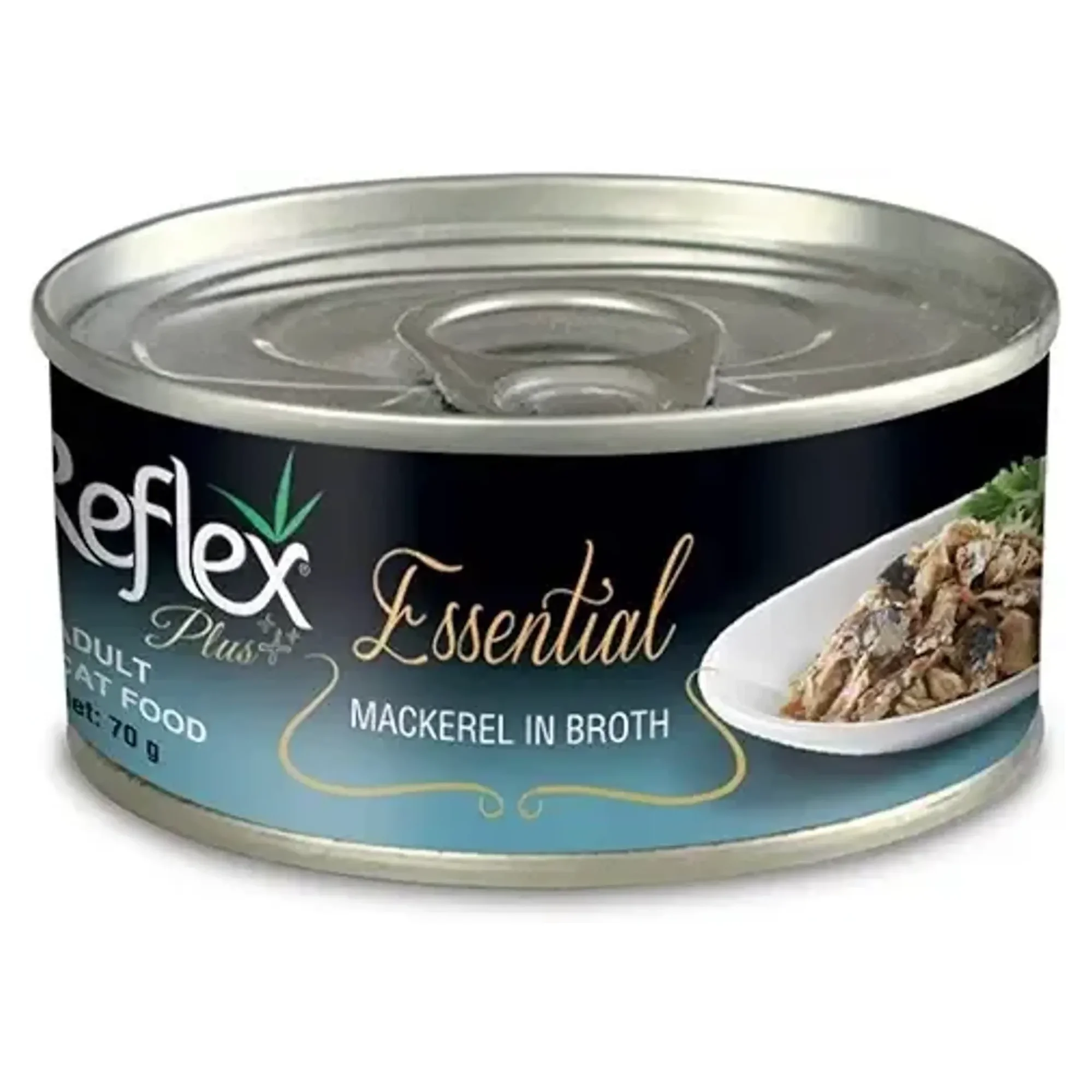 Reflex Plus Essential Uskumrulu Et Suyu İçinde Yetişkin Kedi Yaş Maması 70 G