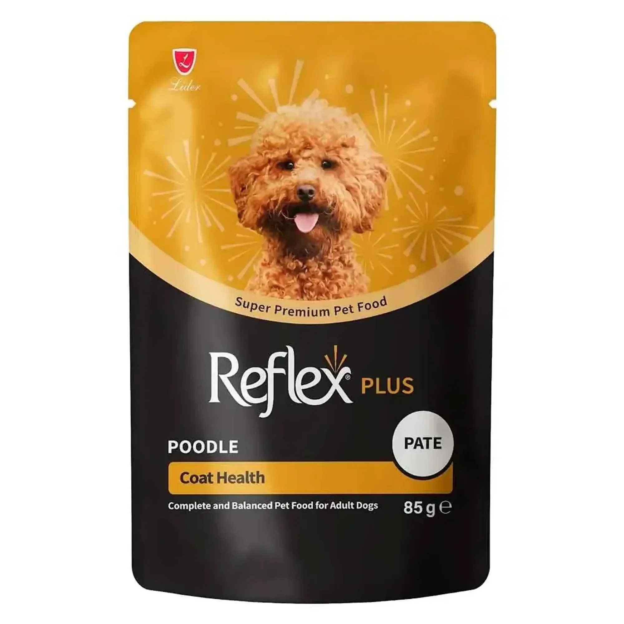 Reflex Plus Poodle Coat Health Pate Yetişkin Köpek Yaş Mama 85 G