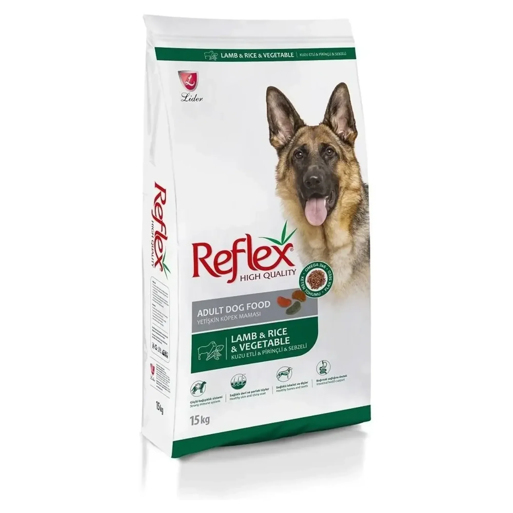 Reflex Reflex L&R Sebzeli Yetişkin Köpek Maması 16 KG