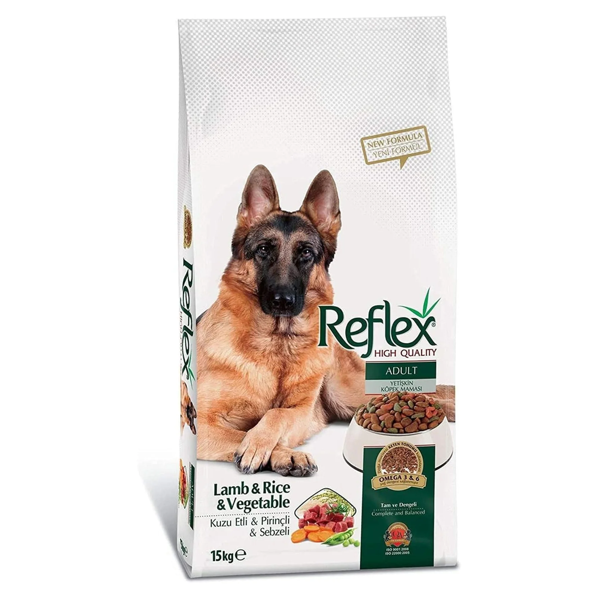Reflex L&R Sebzeli Yetişkin Köpek Maması 16 KG